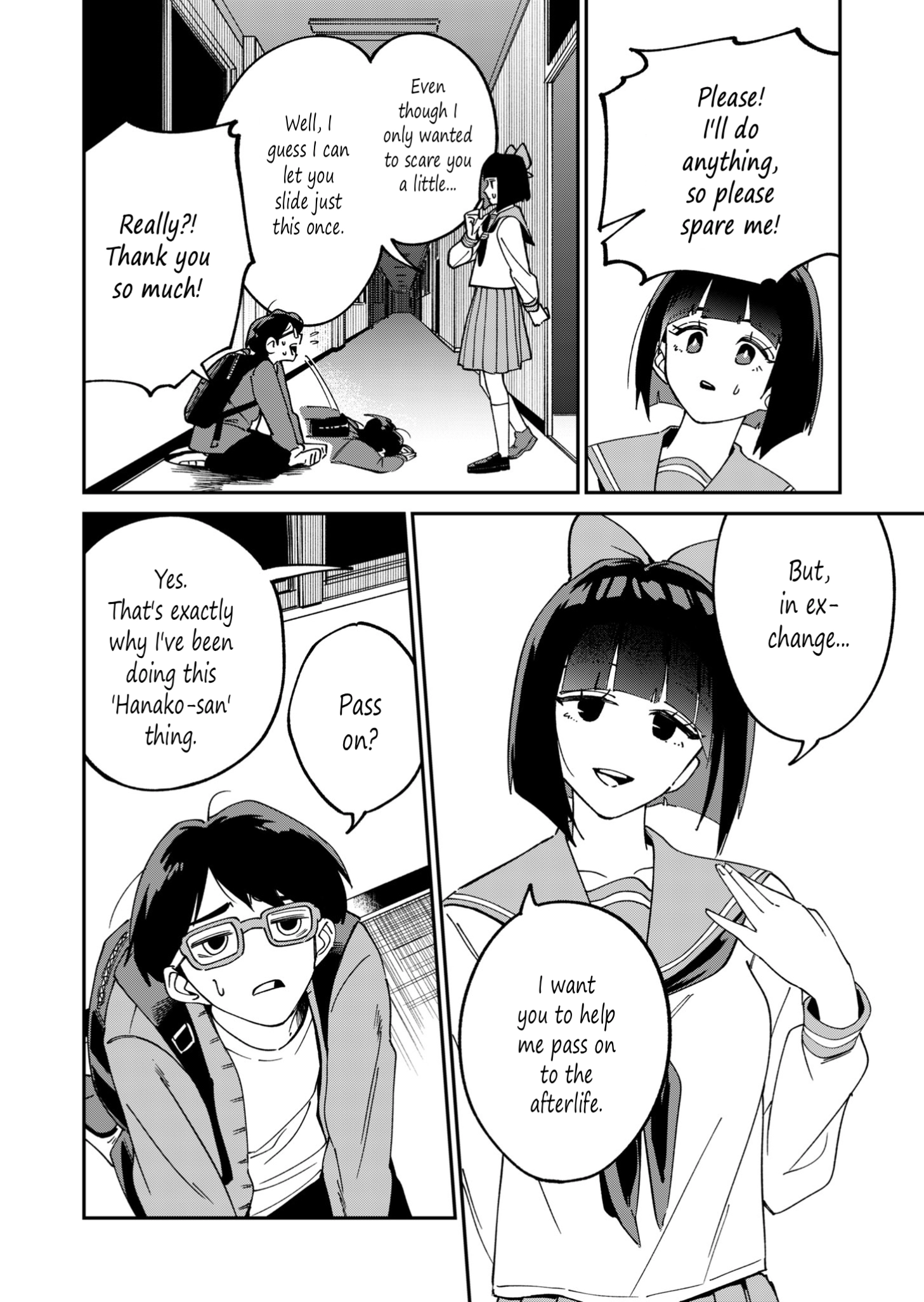 Hanako on The Way Home Chapter 0 page 10 - 