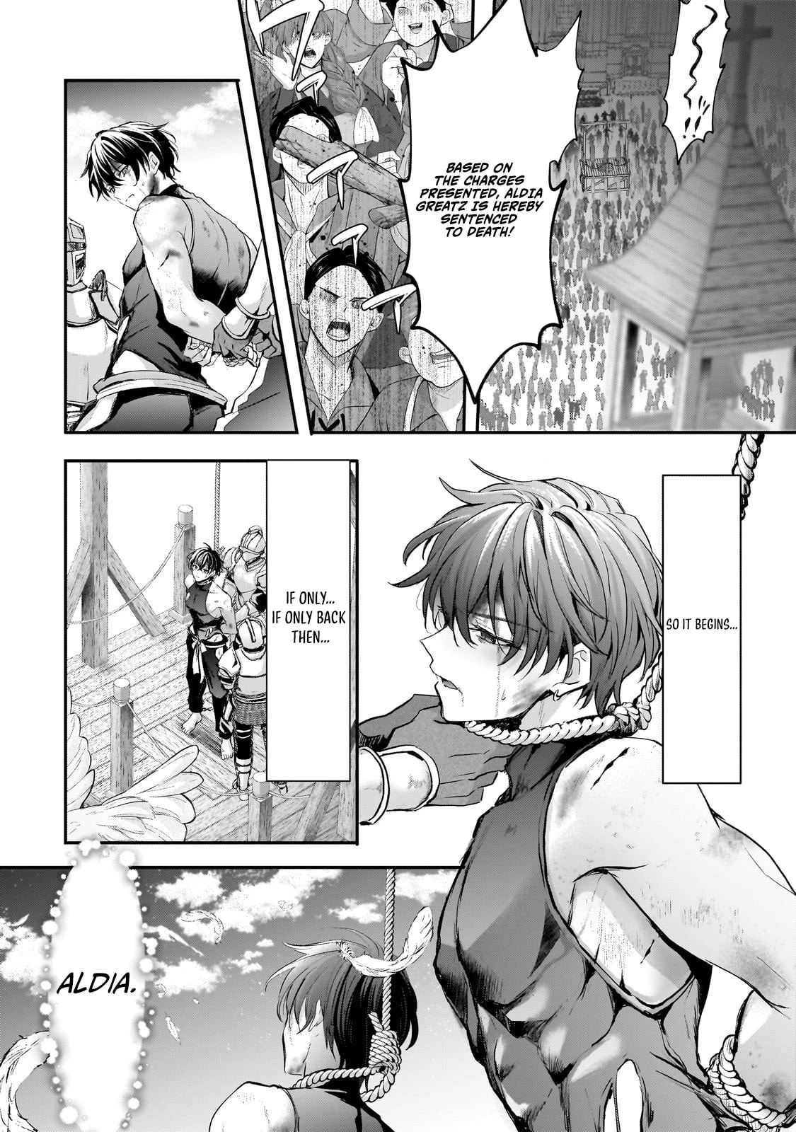 Hangyakusha to Shite Oukoku de Shokei Sareta Kakure Saikyu Kishi Chapter 1.2 page 14 - 