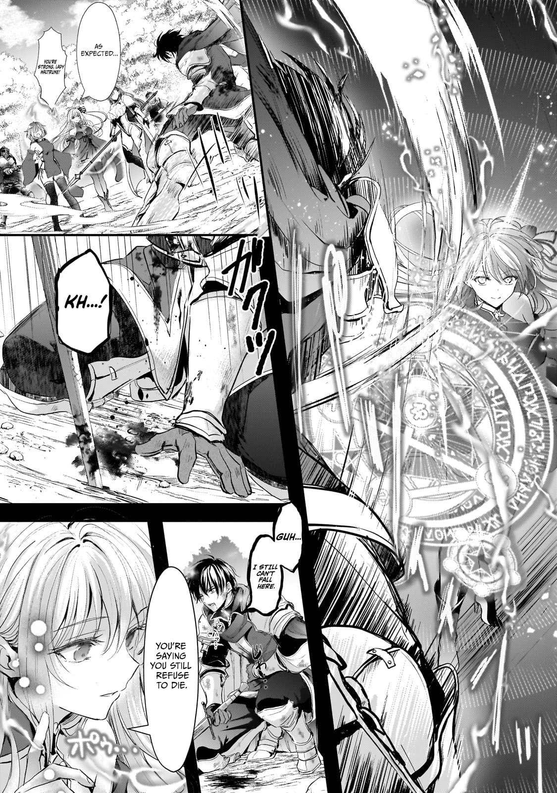 Hangyakusha to Shite Oukoku de Shokei Sareta Kakure Saikyu Kishi Chapter 1.2 page 3 - 