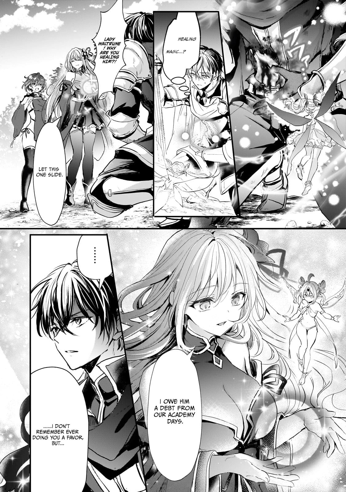 Hangyakusha to Shite Oukoku de Shokei Sareta Kakure Saikyu Kishi Chapter 1.2 page 4 - 