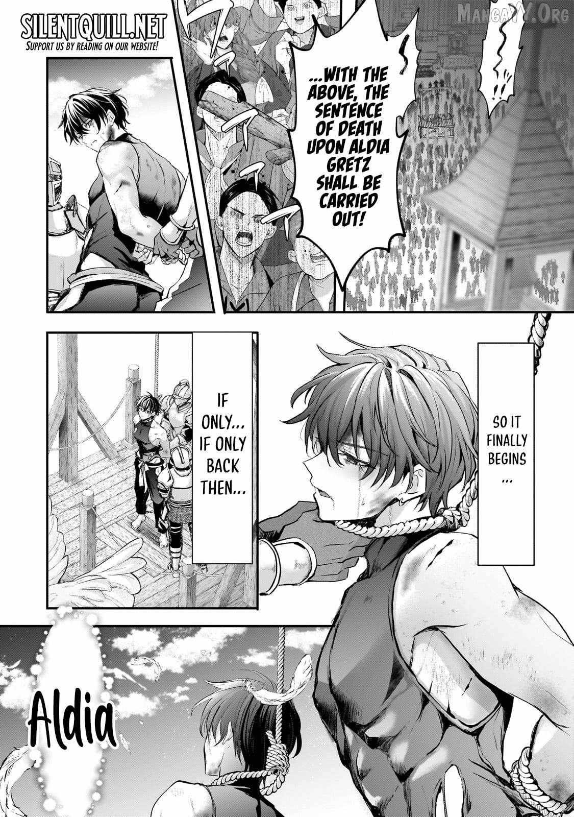 Hangyakusha to Shite Oukoku de Shokei Sareta Kakure Saikyu Kishi Chapter 1 page 26 - 