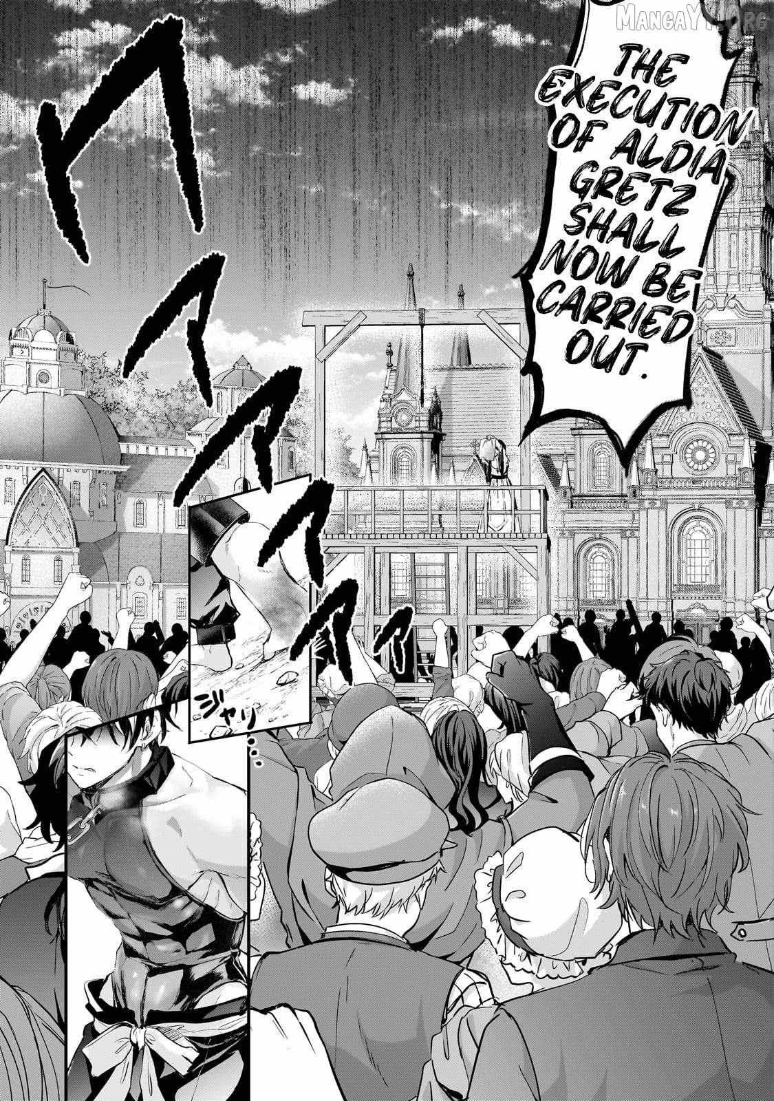 Hangyakusha to Shite Oukoku de Shokei Sareta Kakure Saikyu Kishi Chapter 1 page 9 - 