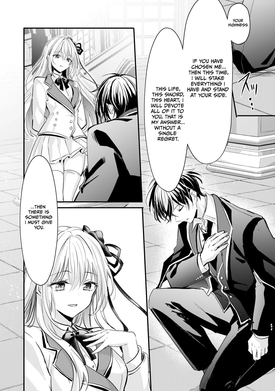 Hangyakusha to Shite Oukoku de Shokei Sareta Kakure Saikyu Kishi Chapter 3.3 page 8 - 