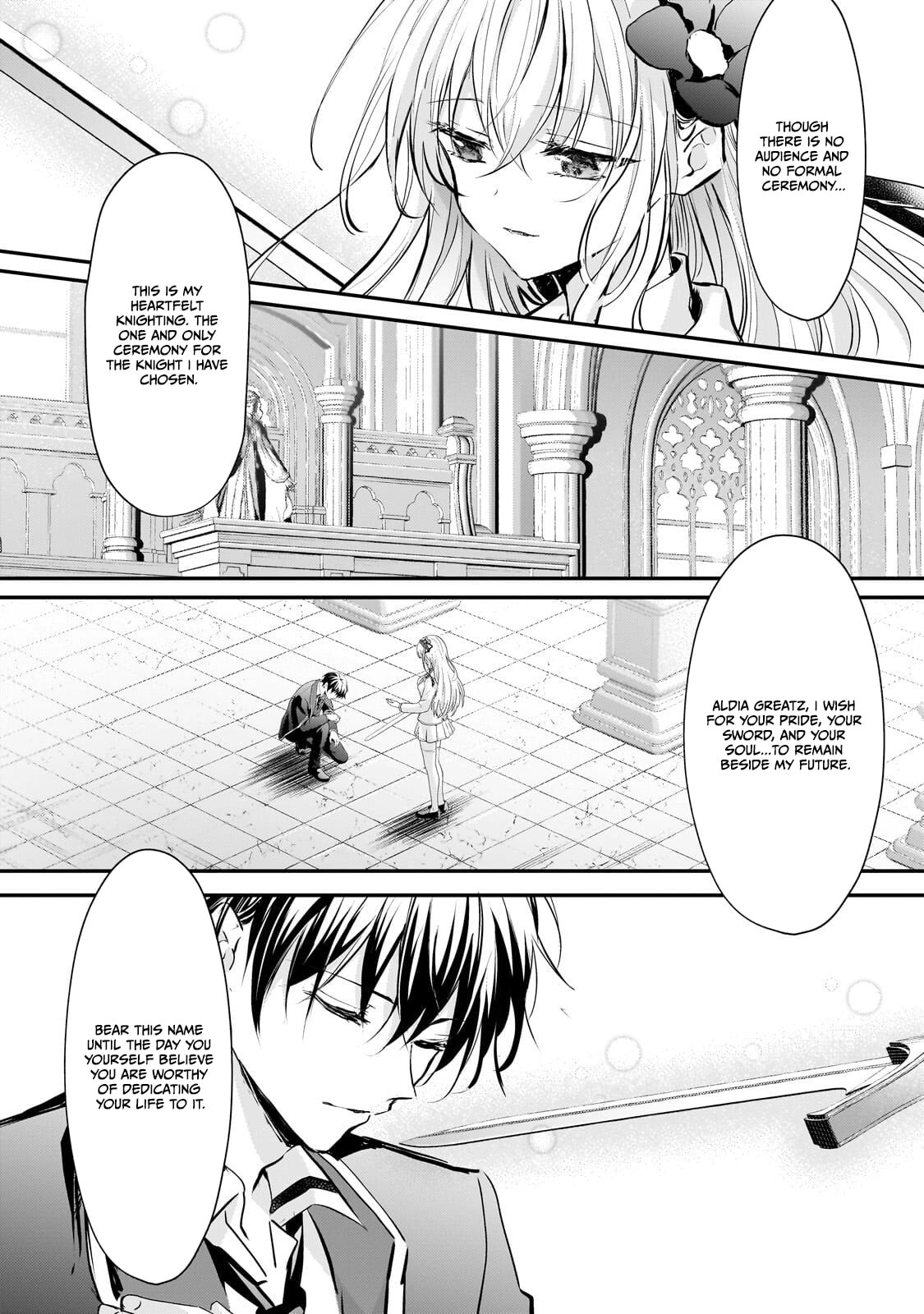 Hangyakusha to Shite Oukoku de Shokei Sareta Kakure Saikyu Kishi Chapter 3.3 page 9 - 