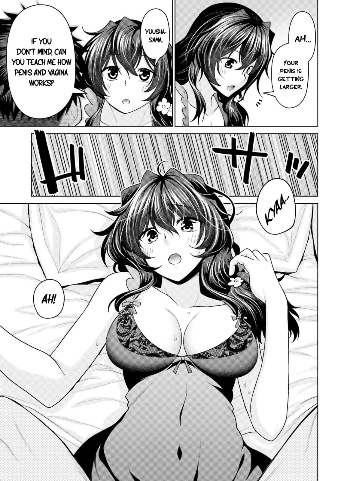 Hani Tora! Shoukan Yuusha Hameru Honey Trap Houimou Chapter 4 page 12 - 