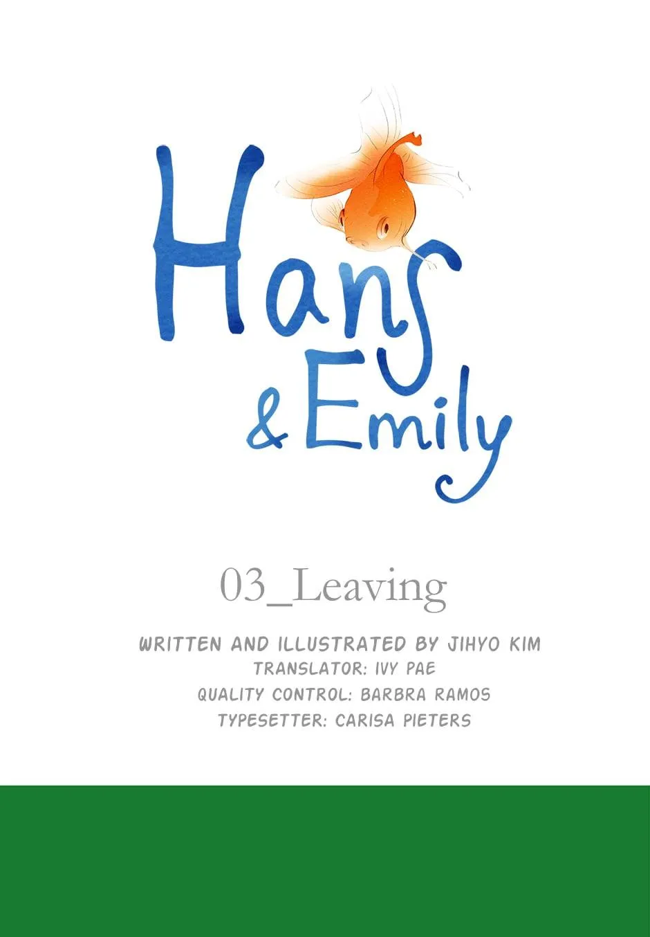 Hans and Emily Chapter 3 page 1 - 