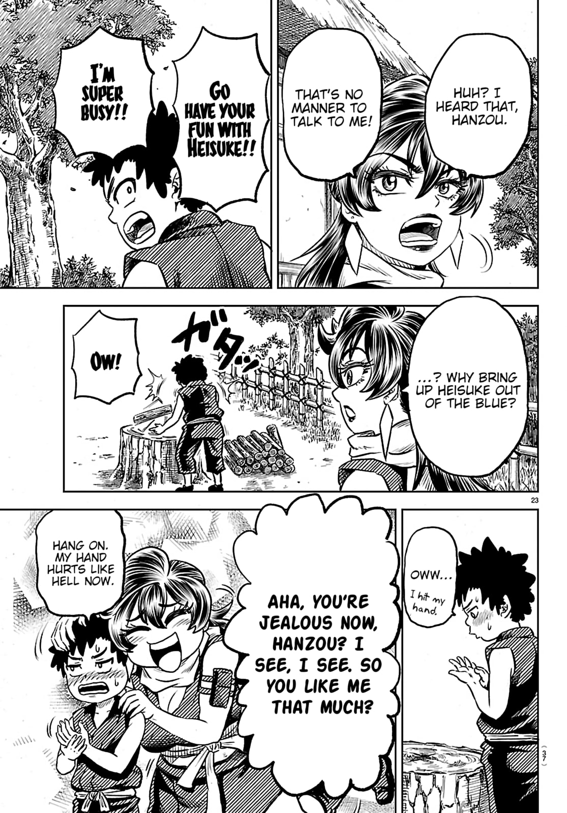 Hanzo and 13 Kunoichis Chapter 1 page 26 - 