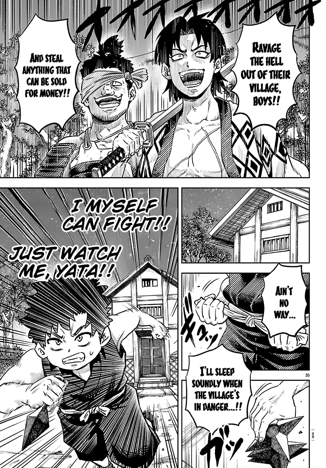 Hanzo and 13 Kunoichis Chapter 1 page 37 - 