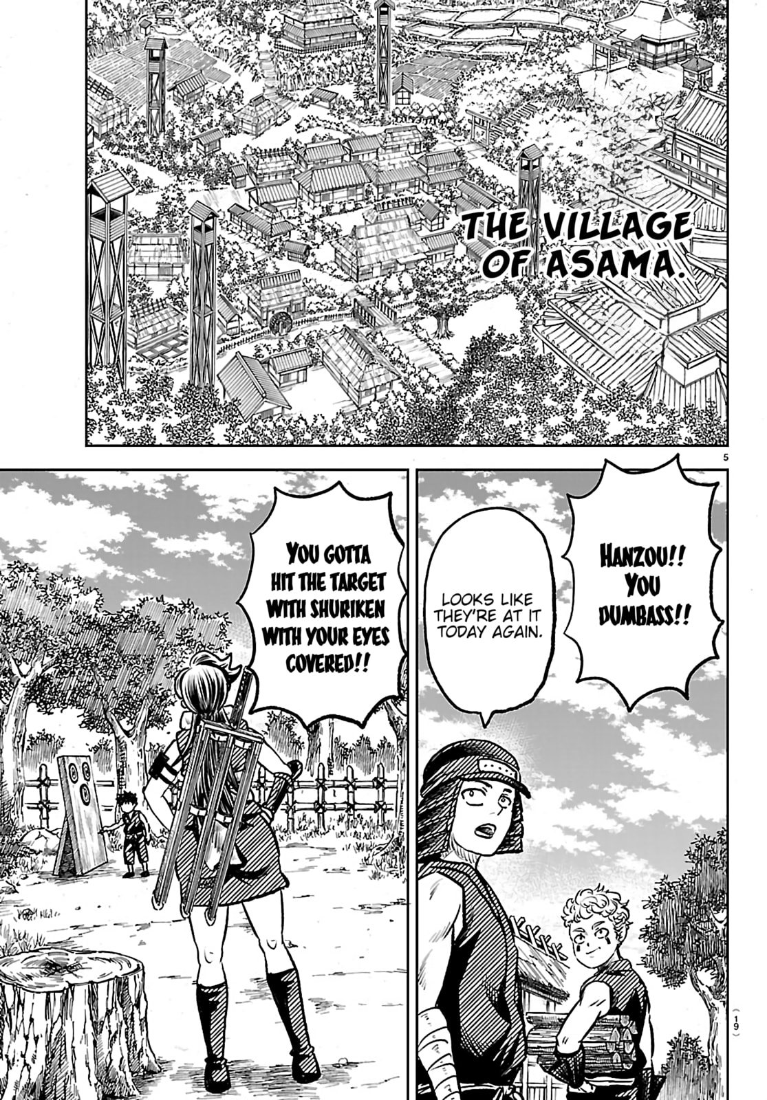 Hanzo and 13 Kunoichis Chapter 1 page 9 - 