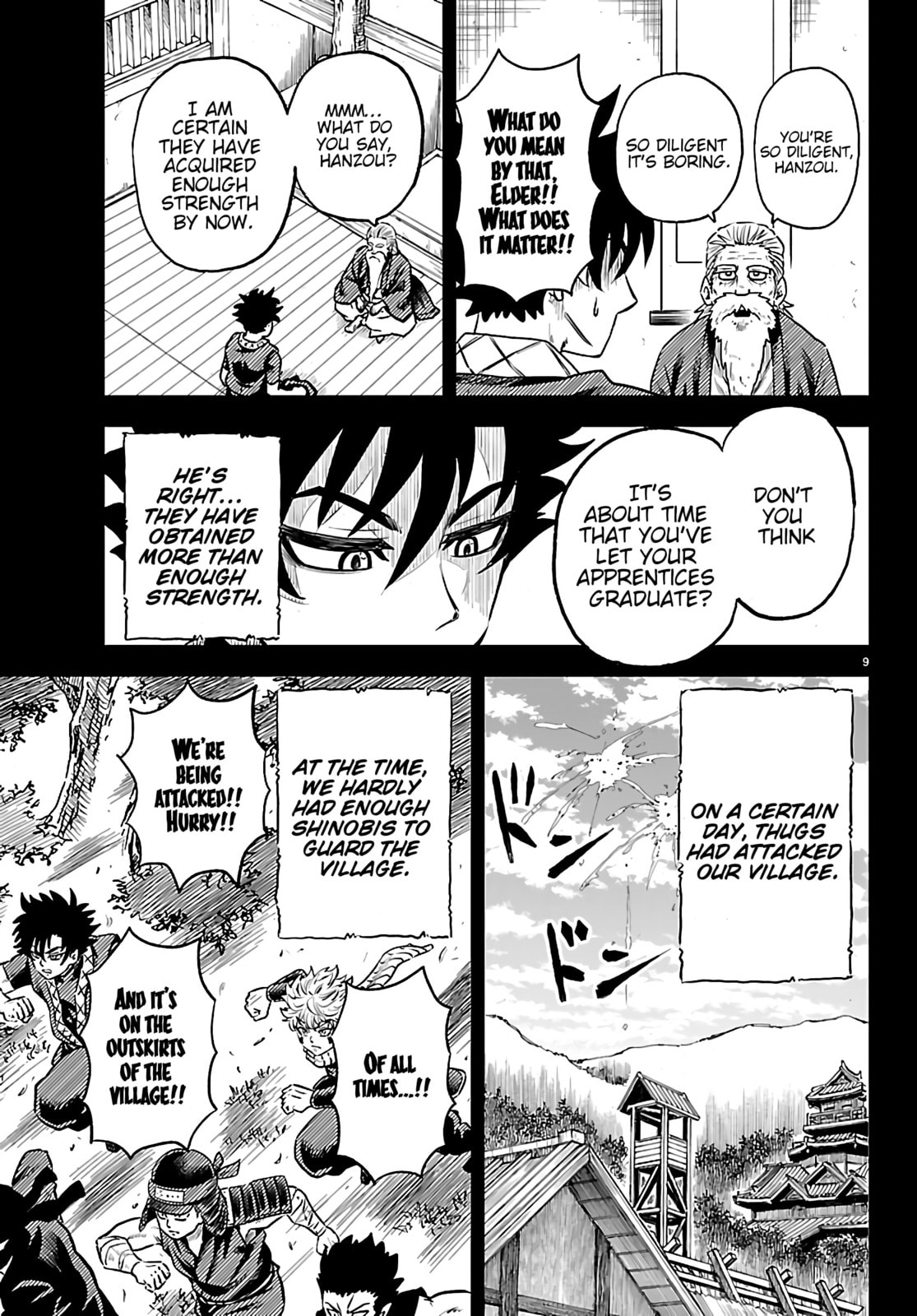 Hanzo and 13 Kunoichis Chapter 2 page 11 - 