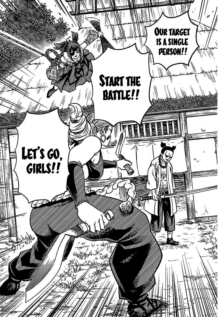 Hanzo and 13 Kunoichis Chapter 3 page 20 - 