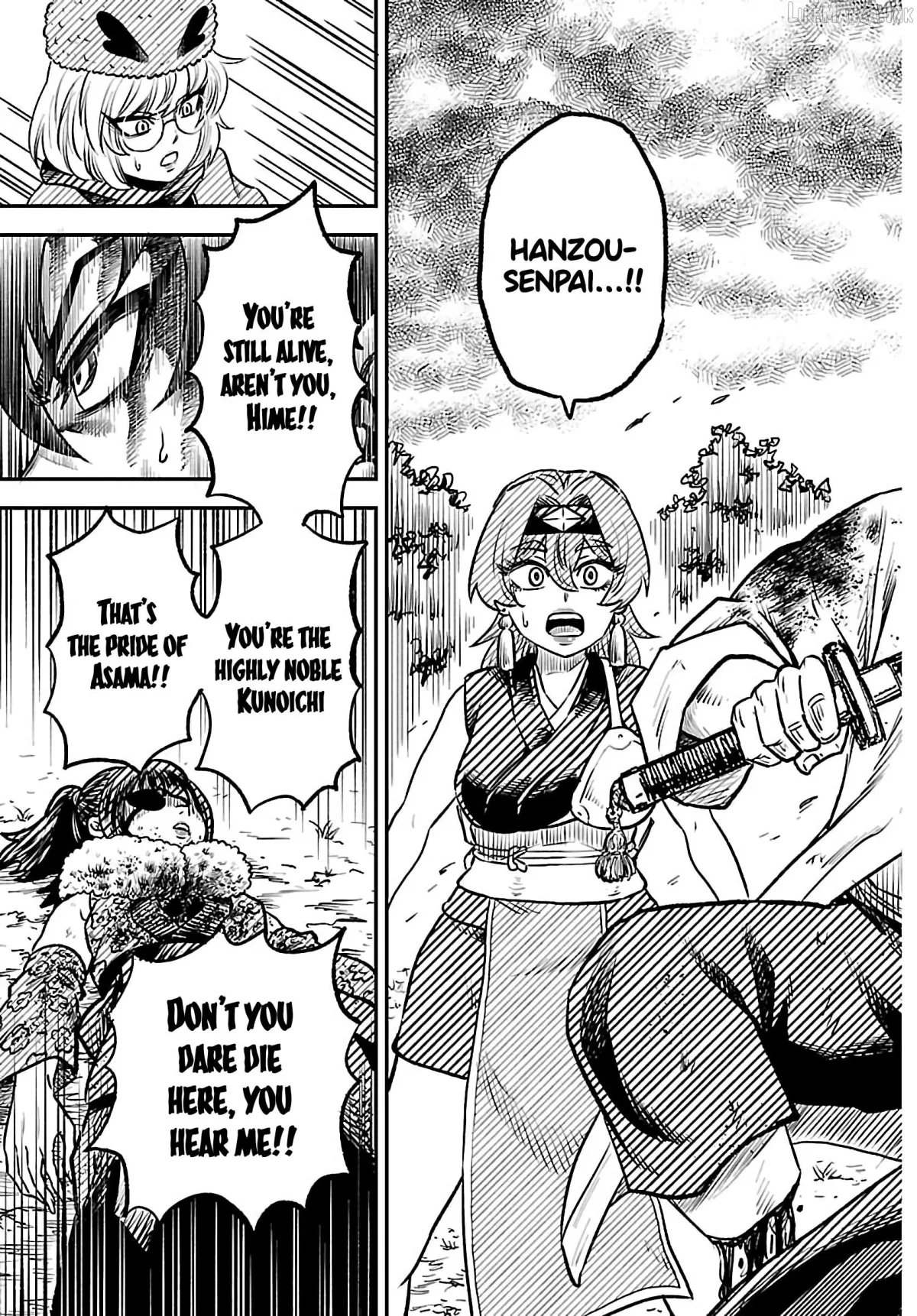Hanzou to Juusan-nin no Kunoichi-tachi Chapter 5 page 6 - 