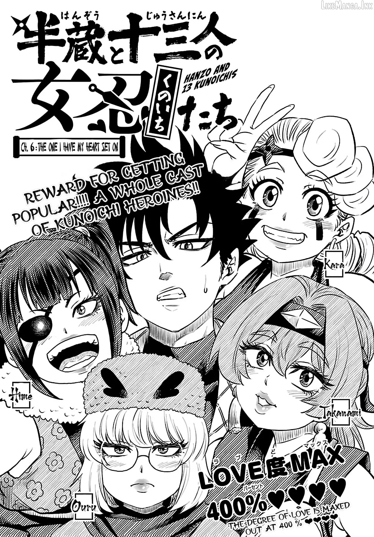 Hanzou to Juusan-nin no Kunoichi-tachi Chapter 6 page 2 - 