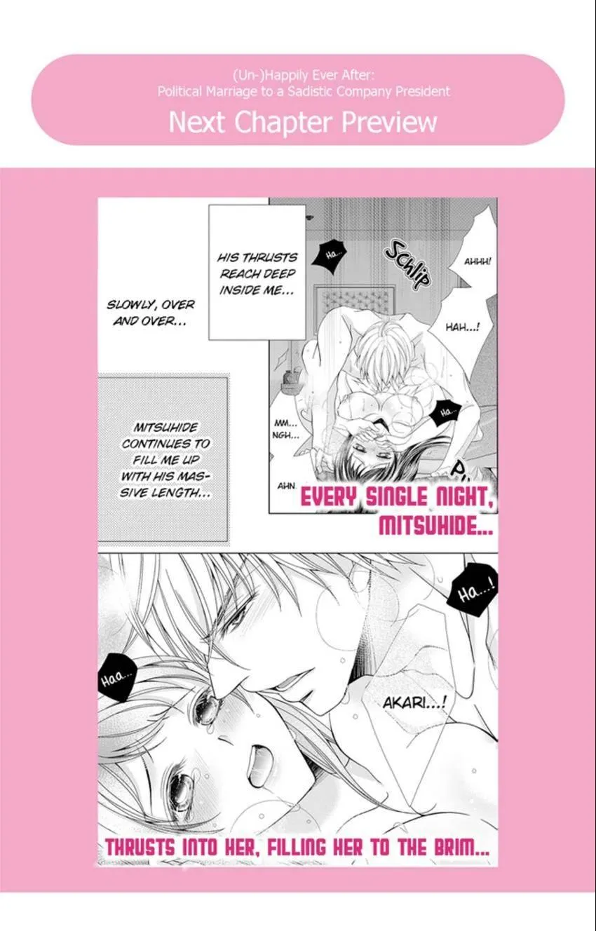 Happily Ever After: Political Marriage to a Sadistic Company President Chapter 1 page 37 - 