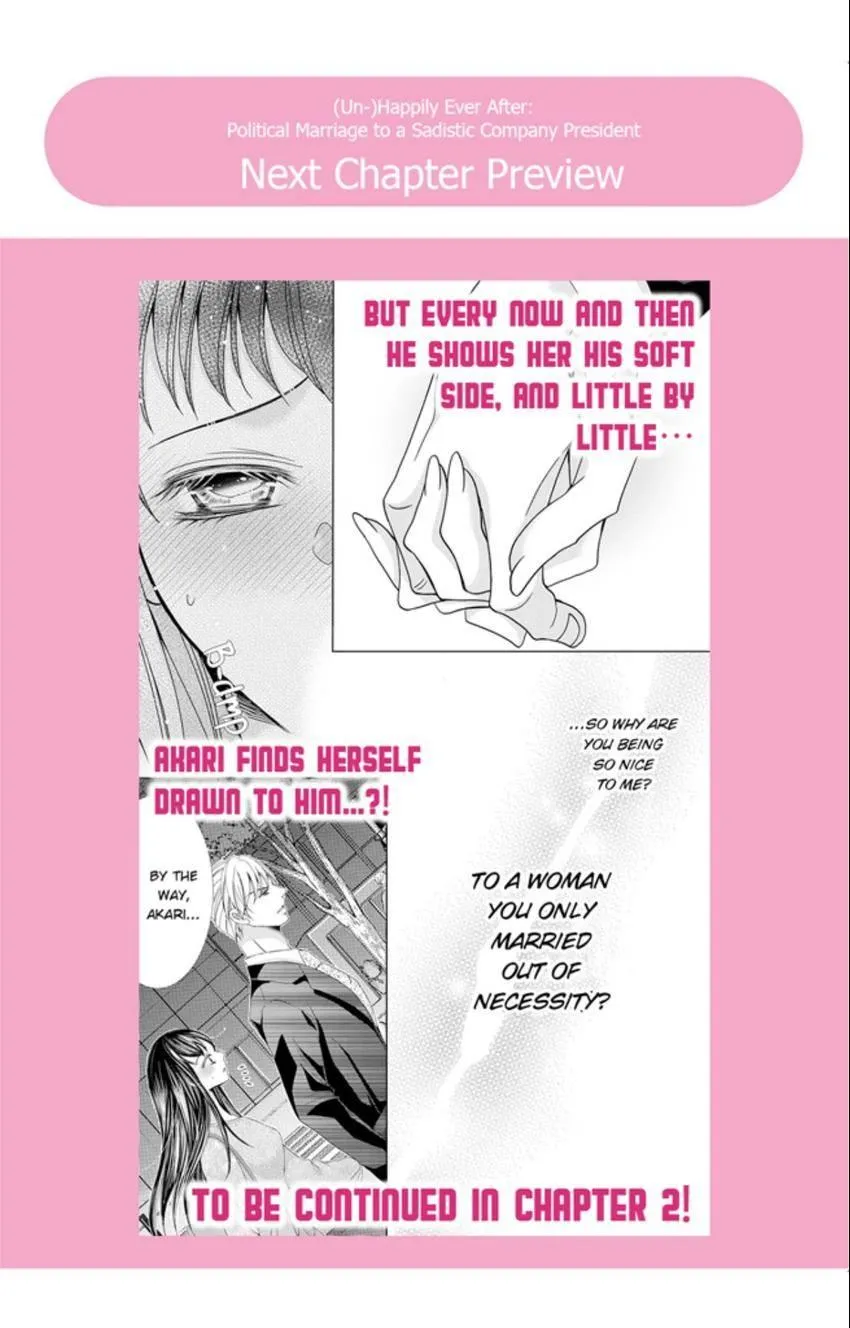 Happily Ever After: Political Marriage to a Sadistic Company President Chapter 1 page 38 - 