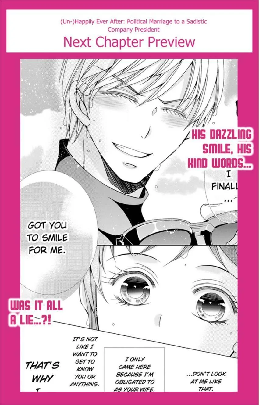 Happily Ever After: Political Marriage to a Sadistic Company President Chapter 3 page 36 - 