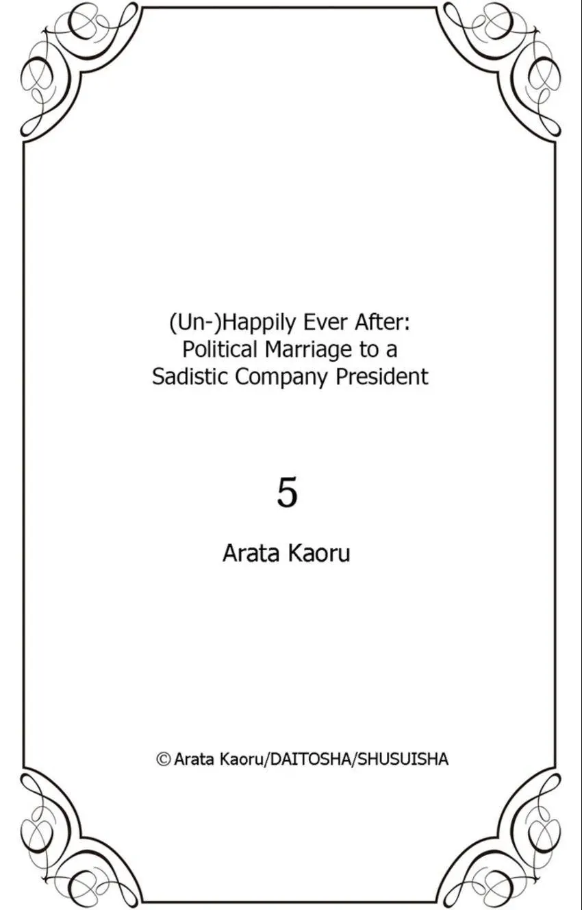 Happily Ever After: Political Marriage to a Sadistic Company President Chapter 5 page 36 - 