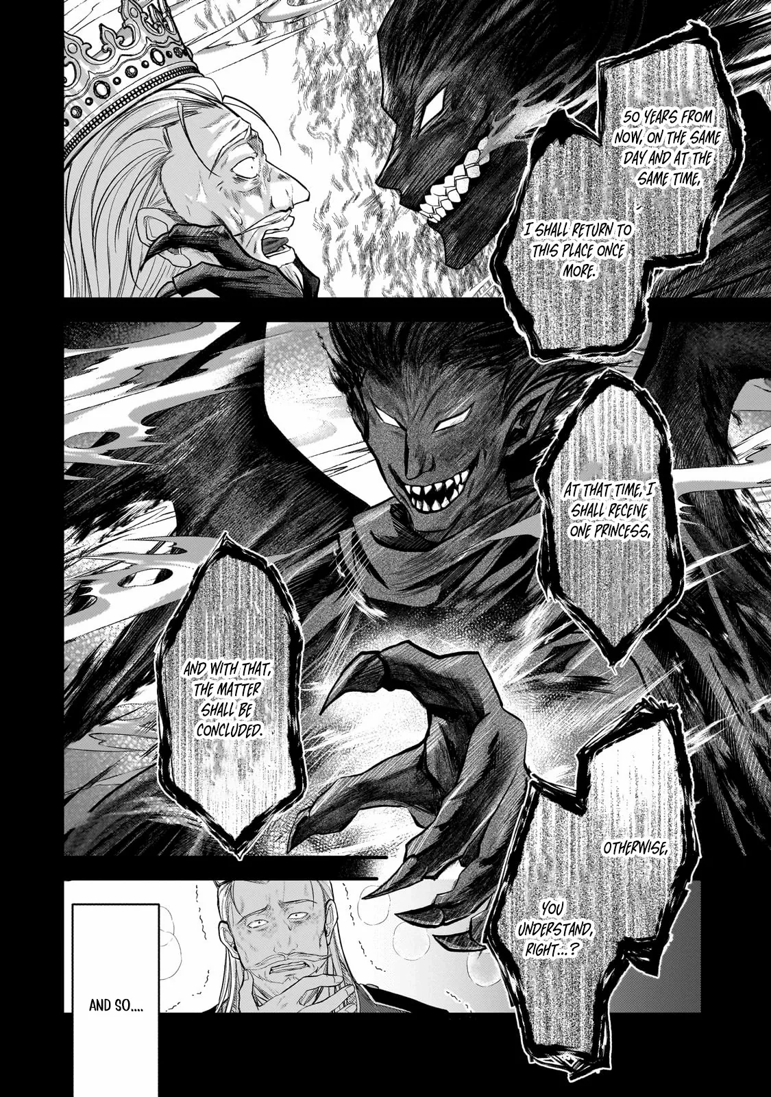 Happiness of the Sacrificial Princess — Bride of the Demon King Chapter 1 page 18 - 
