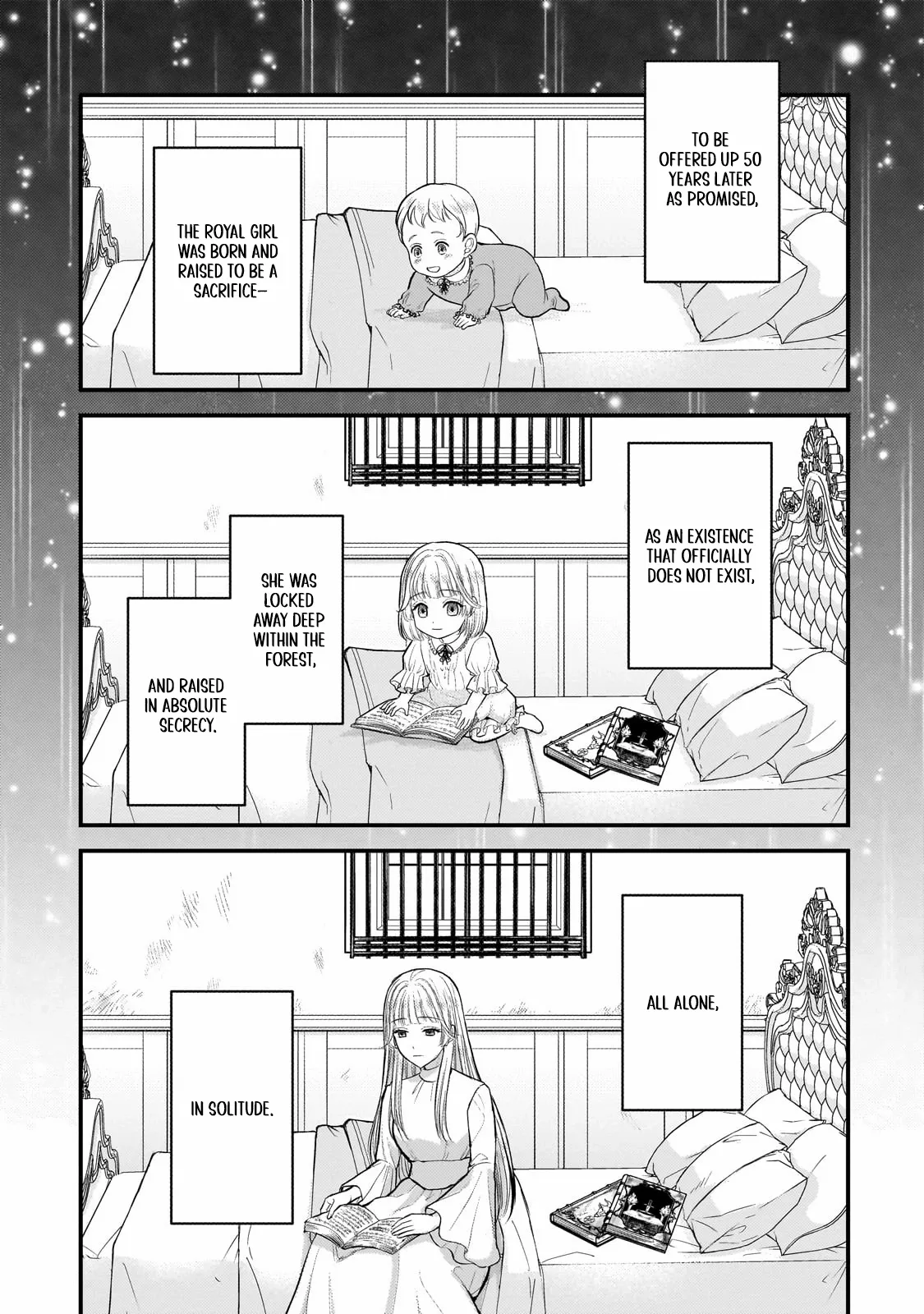 Happiness of the Sacrificial Princess — Bride of the Demon King Chapter 1 page 19 - 