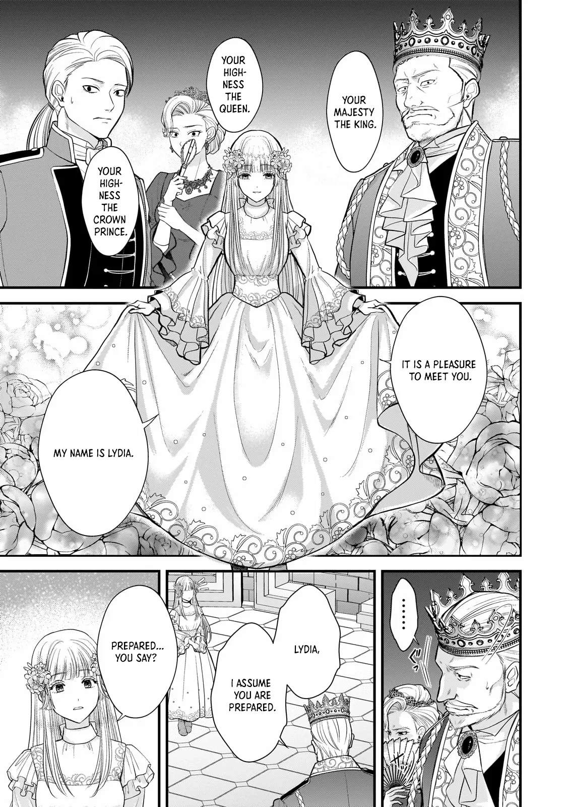 Happiness of the Sacrificial Princess — Bride of the Demon King Chapter 1 page 27 - 
