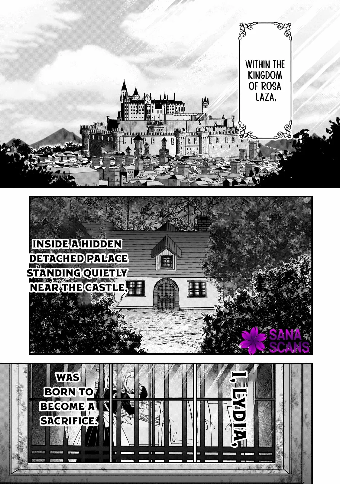 Happiness of the Sacrificial Princess — Bride of the Demon King Chapter 1 page 5 - 