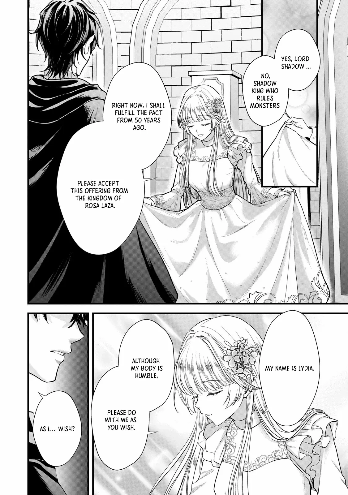 Happiness of the Sacrificial Princess — Bride of the Demon King Chapter 1 page 42 - 