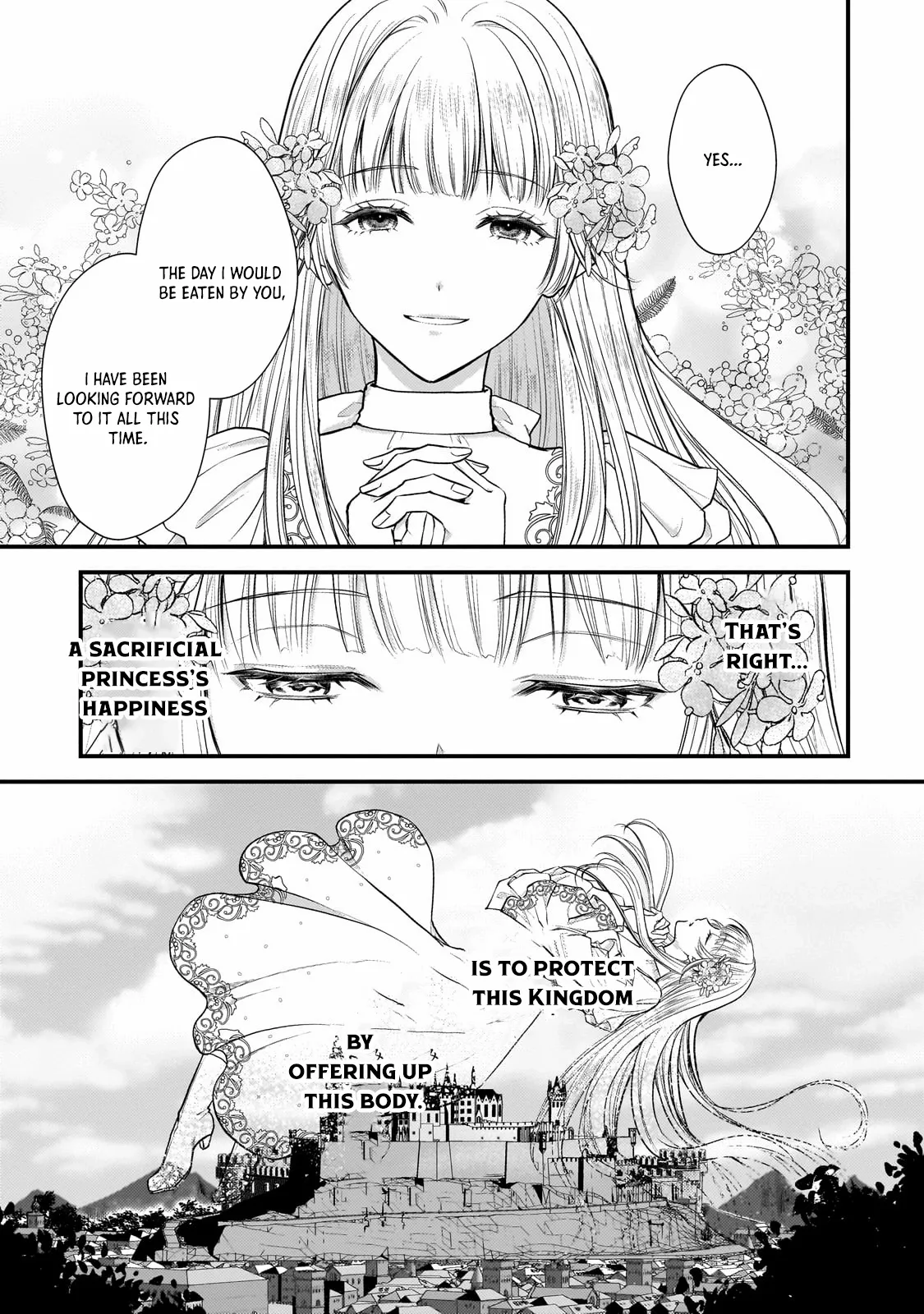 Happiness of the Sacrificial Princess — Bride of the Demon King Chapter 1 page 43 - 