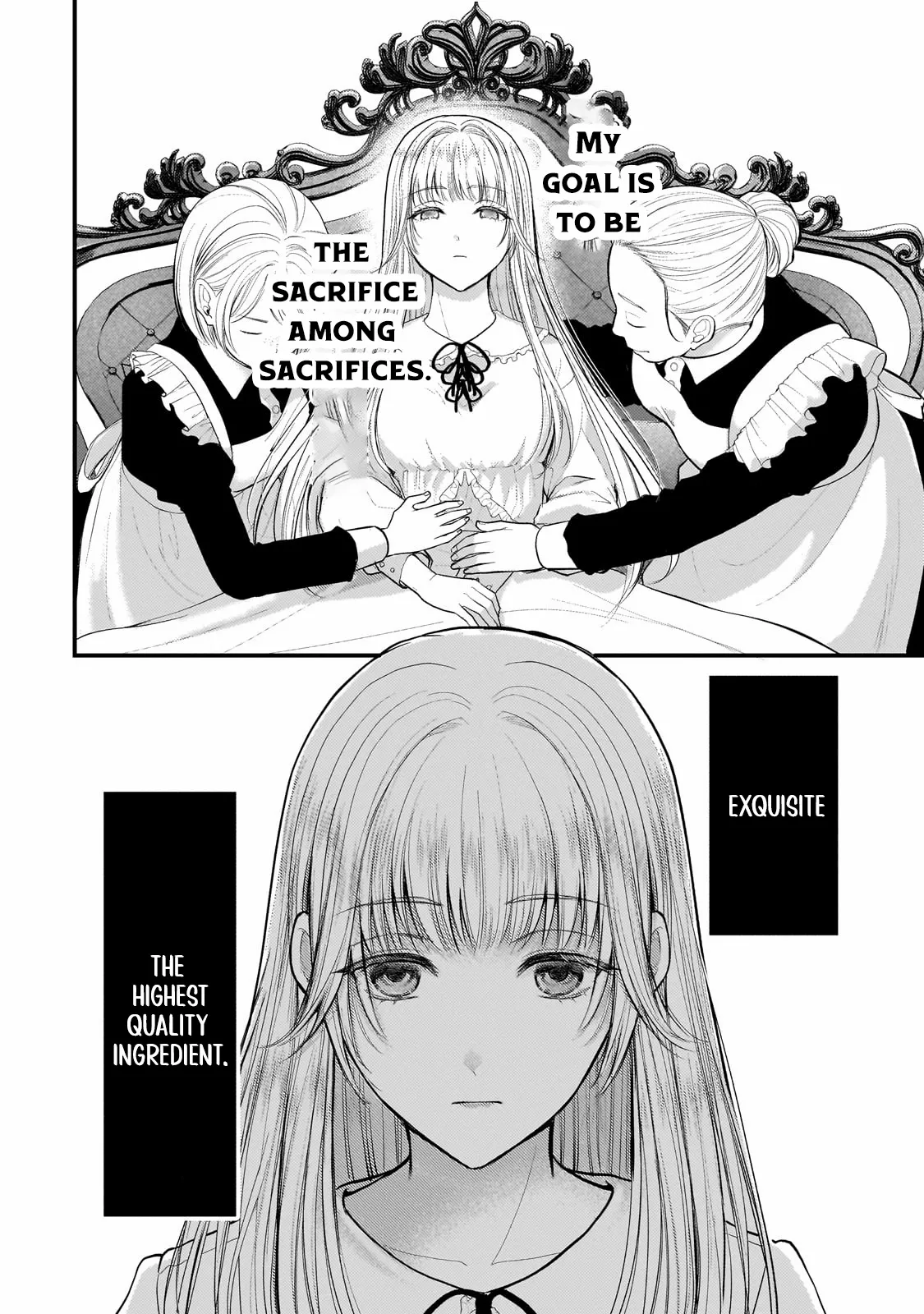 Happiness of the Sacrificial Princess — Bride of the Demon King Chapter 1 page 6 - 