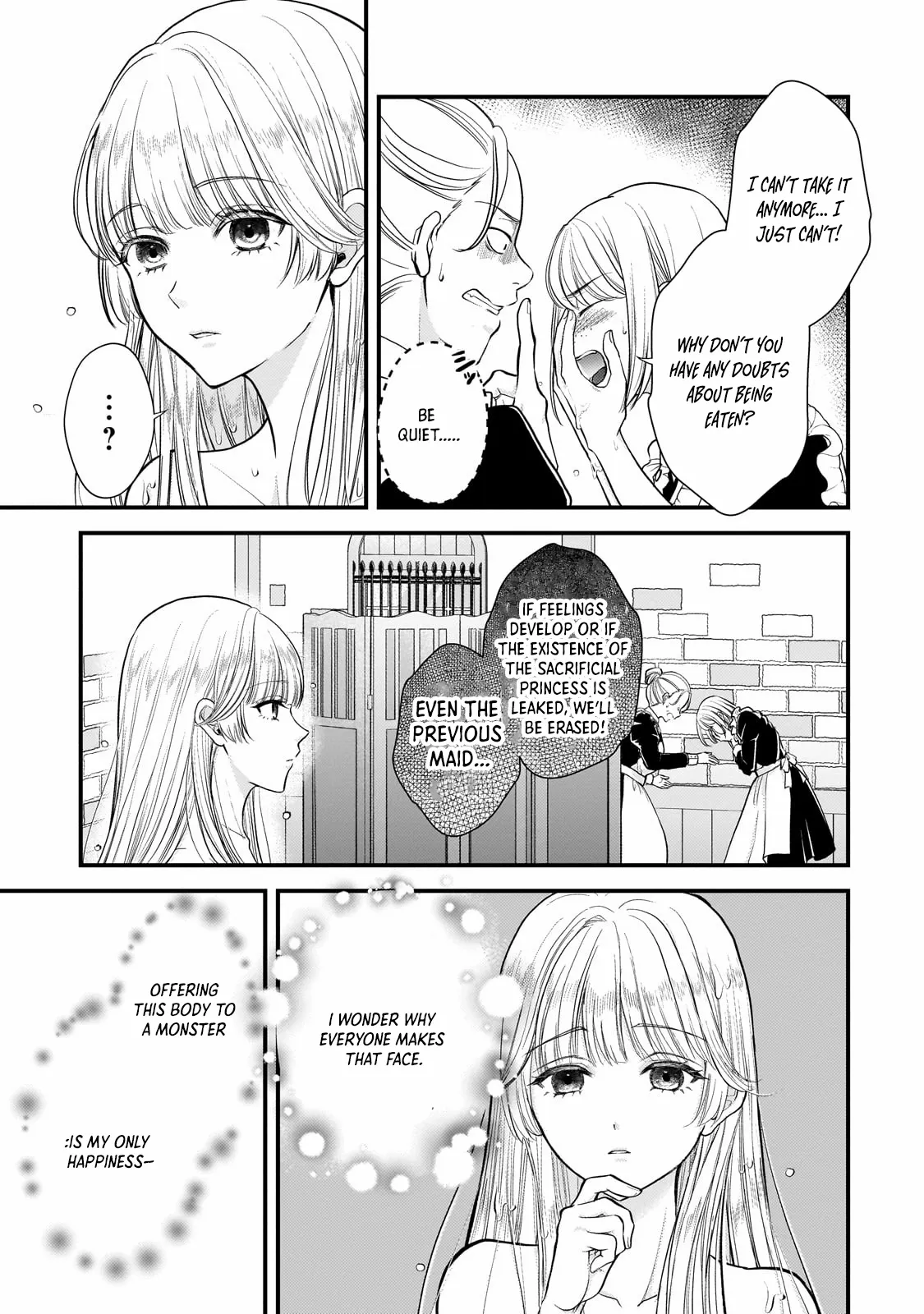 Happiness of the Sacrificial Princess — Bride of the Demon King Chapter 1 page 9 - 