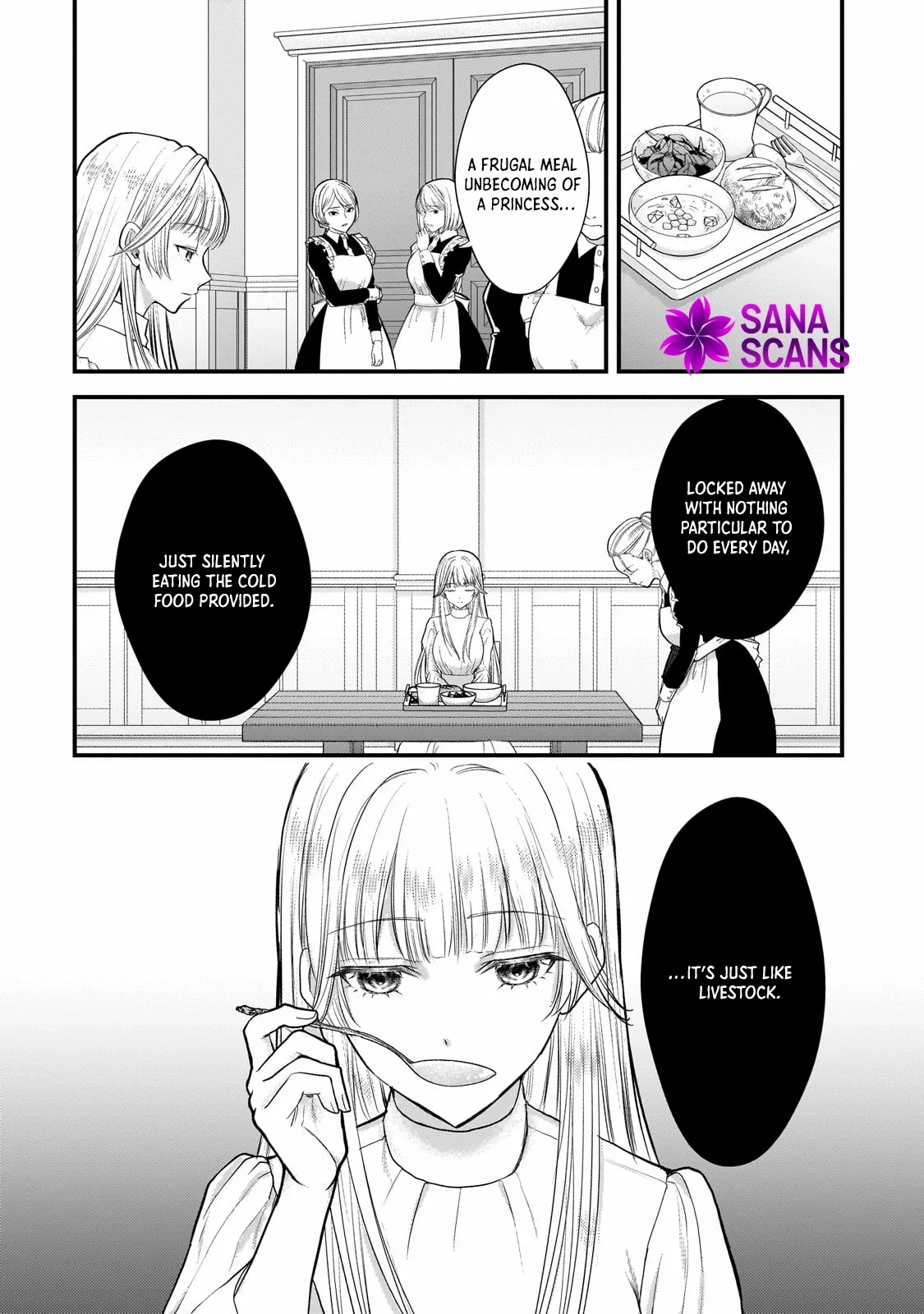 Happiness of the Sacrificial Princess — Bride of the Demon King Chapter 1 page 10 - 