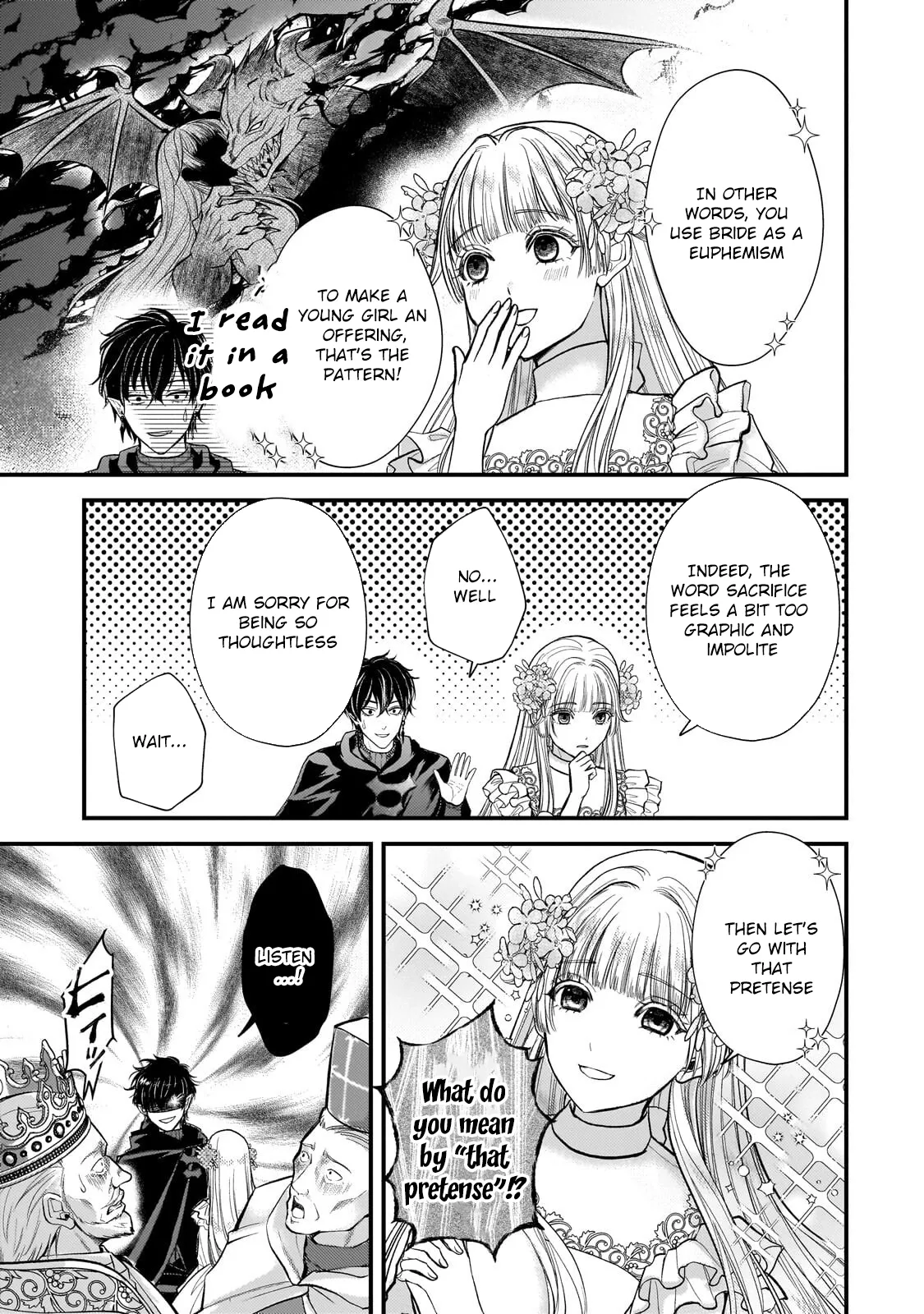 Happiness of the Sacrificial Princess — Bride of the Demon King Chapter 2 page 7 - 