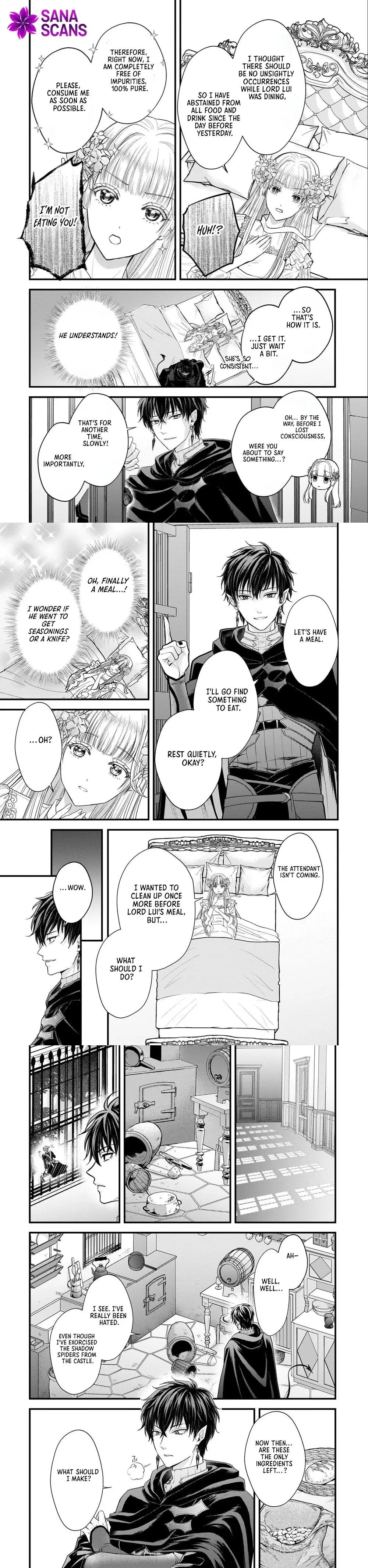 Happiness of the Sacrificial Princess — Bride of the Demon King Chapter 4 page 4 - 
