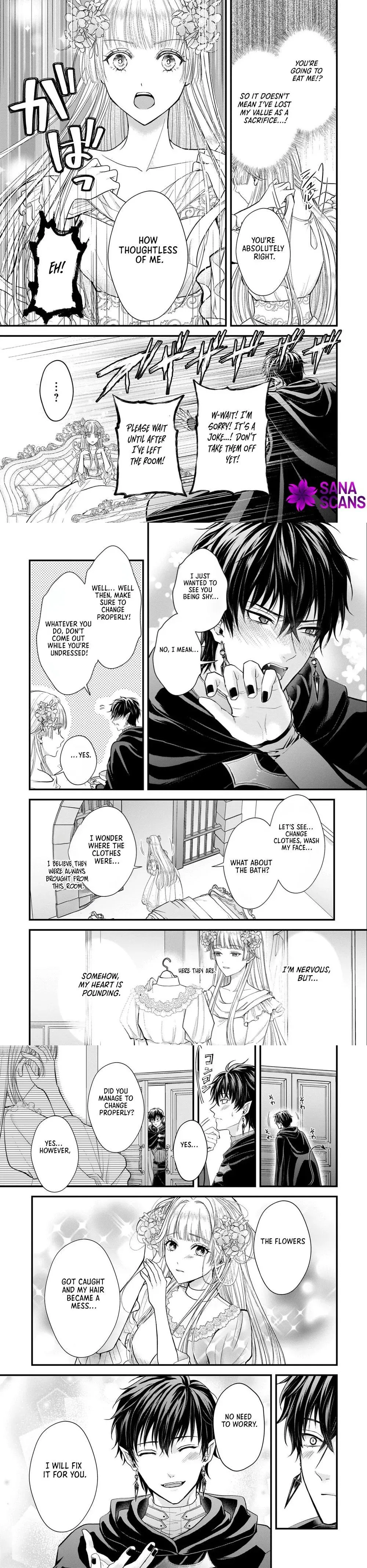 Happiness of the Sacrificial Princess — Bride of the Demon King Chapter 4 page 7 - 