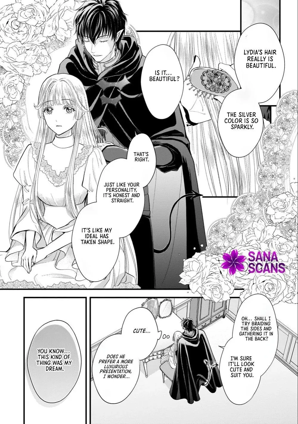 Happiness of the Sacrificial Princess — Bride of the Demon King Chapter 4 page 8 - 