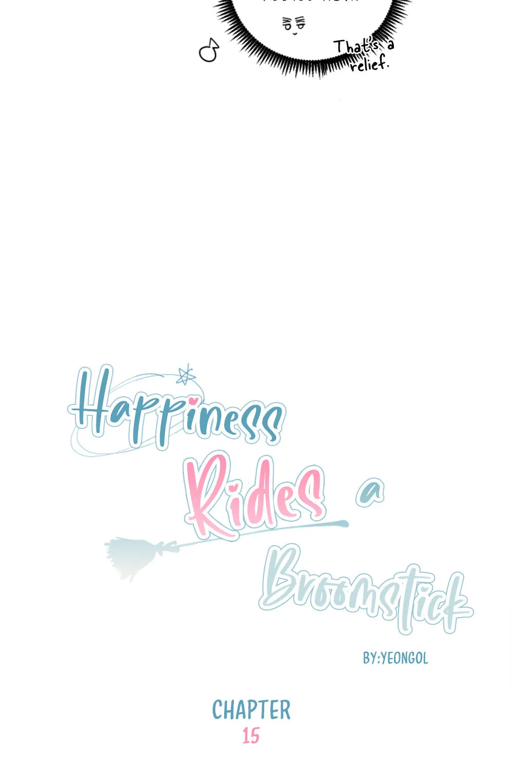 Happiness Rides a Broomstick Chapter 15 page 20 - 