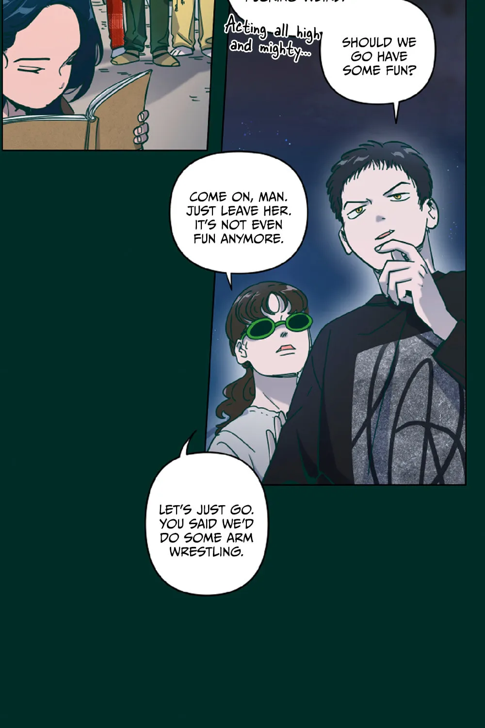 Happiness Rides a Broomstick Chapter 17 page 12 - 