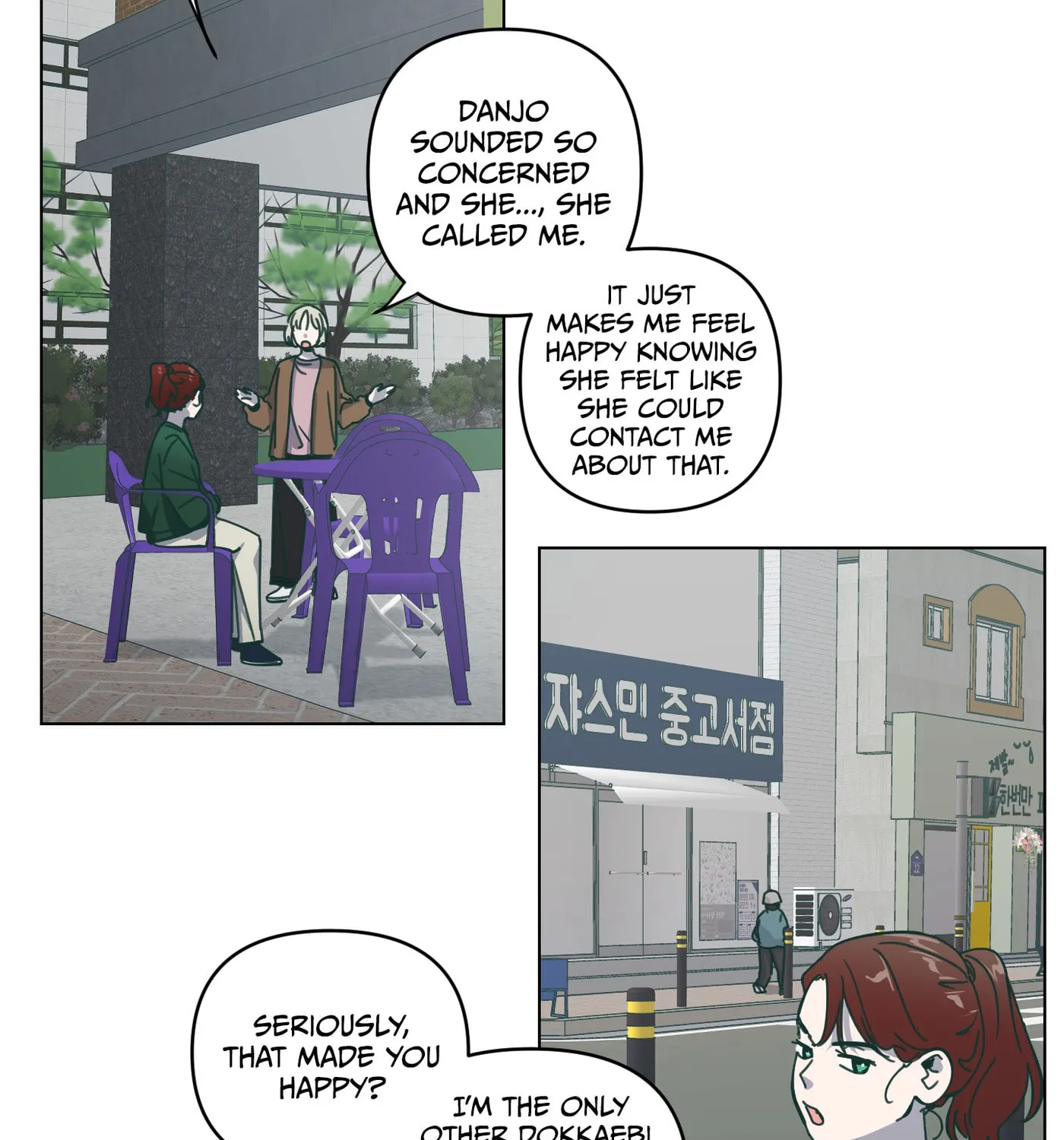 Happiness Rides a Broomstick Chapter 18 page 54 - 