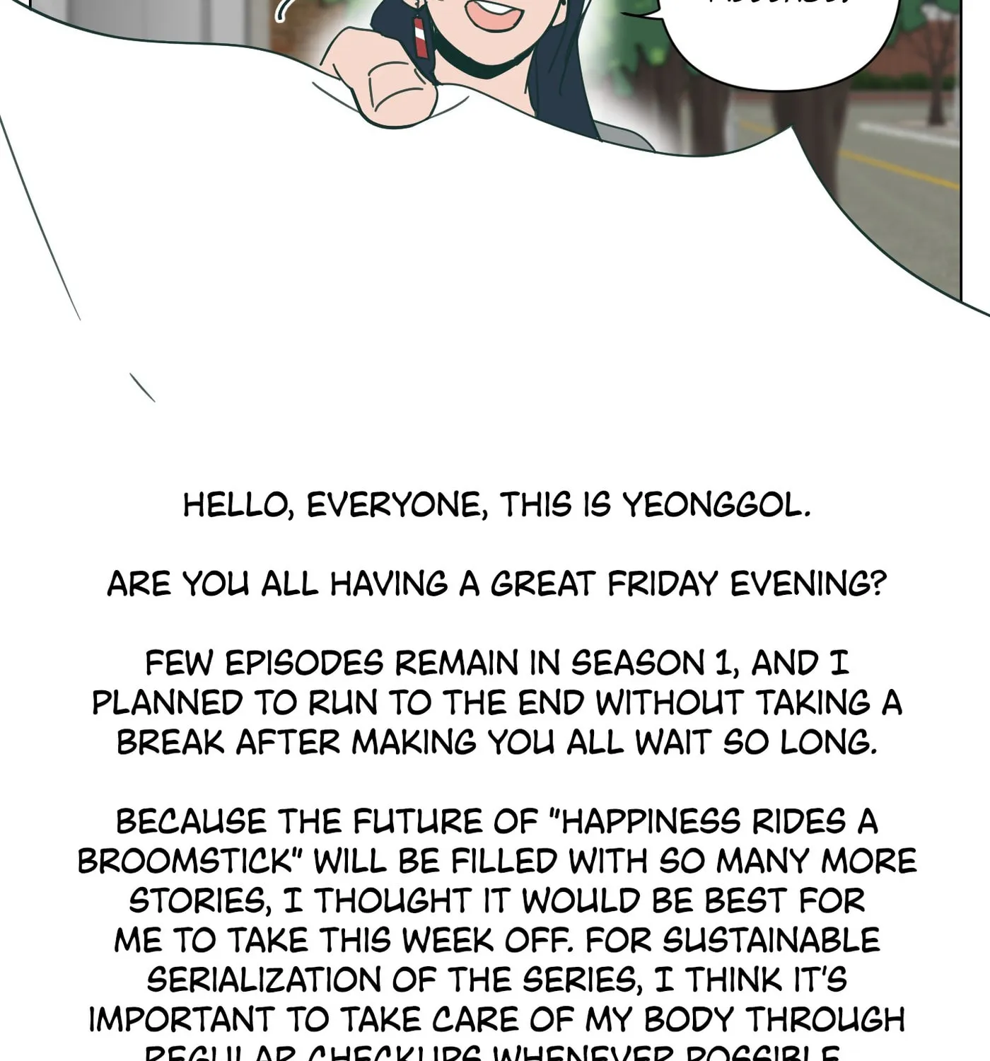 Happiness Rides a Broomstick Chapter 23.5 page 7 - 