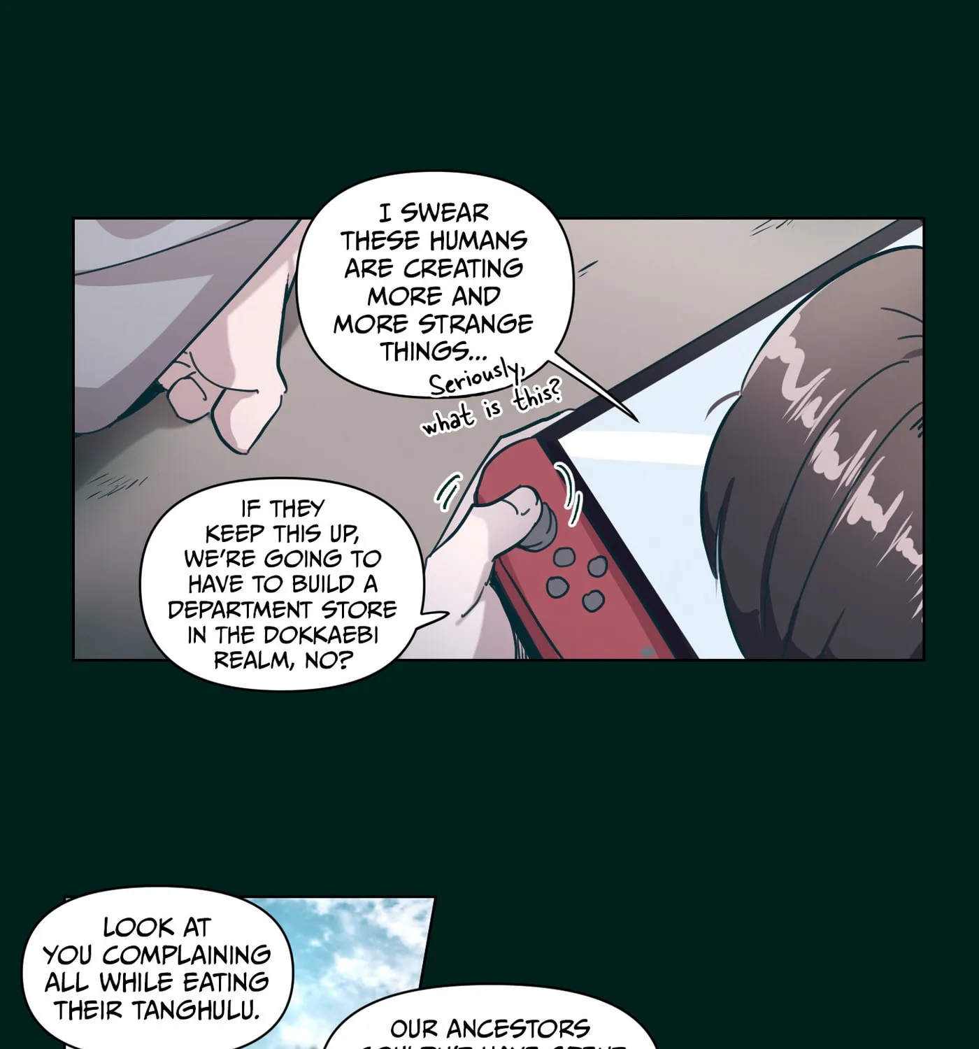 Happiness Rides a Broomstick Chapter 23 page 54 - 