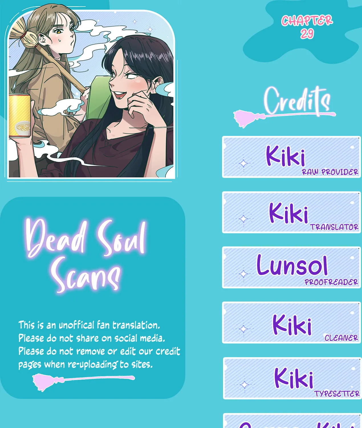 Happiness Rides a Broomstick Chapter 29 page 1 - 
