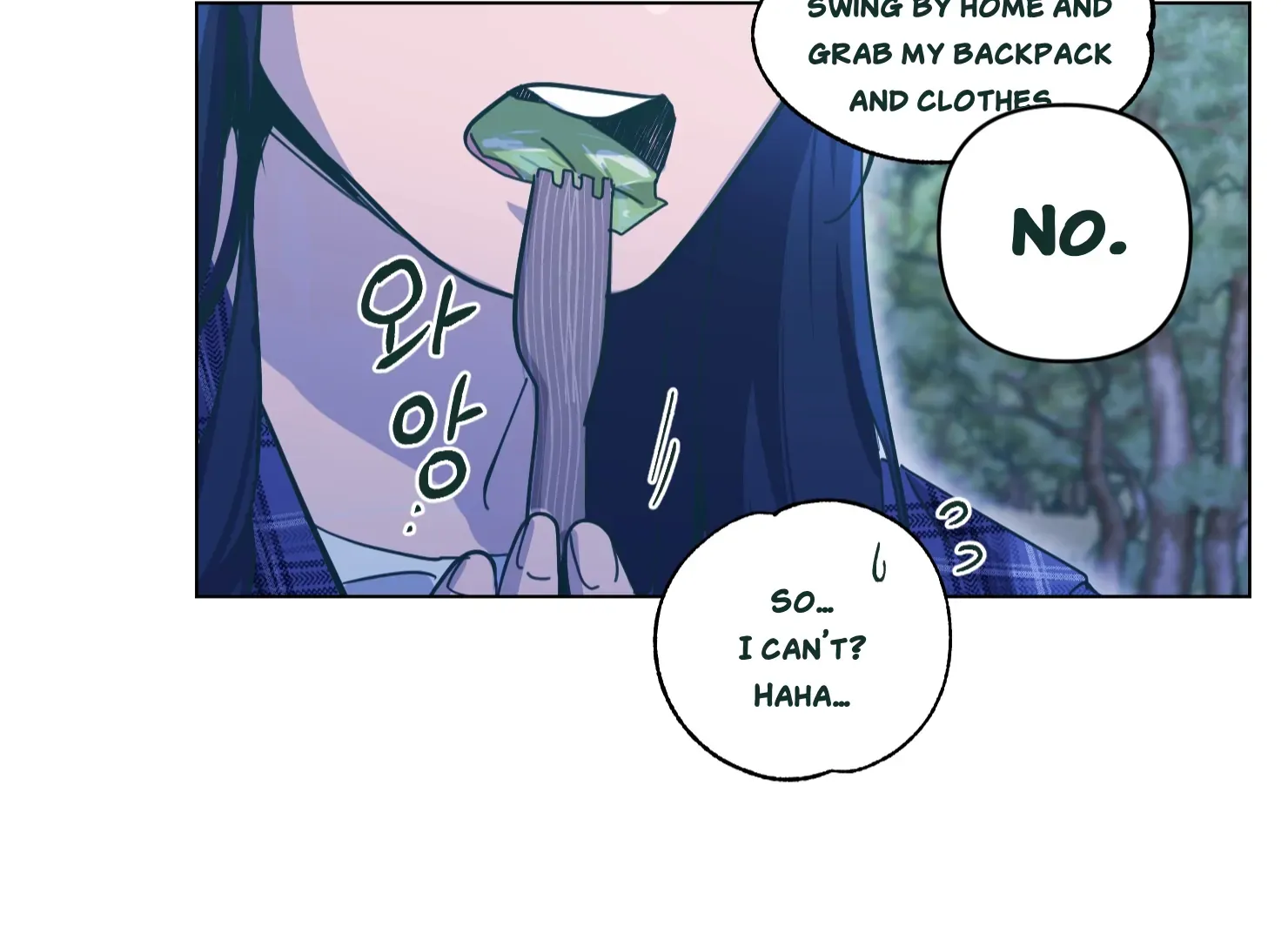 Happiness Rides a Broomstick Chapter 32 page 144 - 