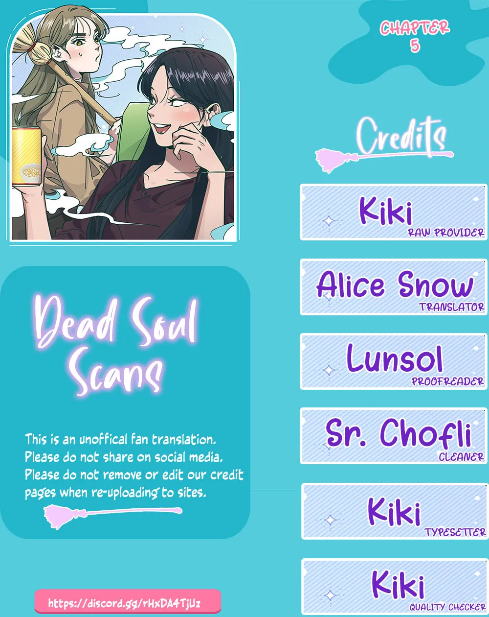 Happiness Rides a Broomstick Chapter 5 page 1 - 