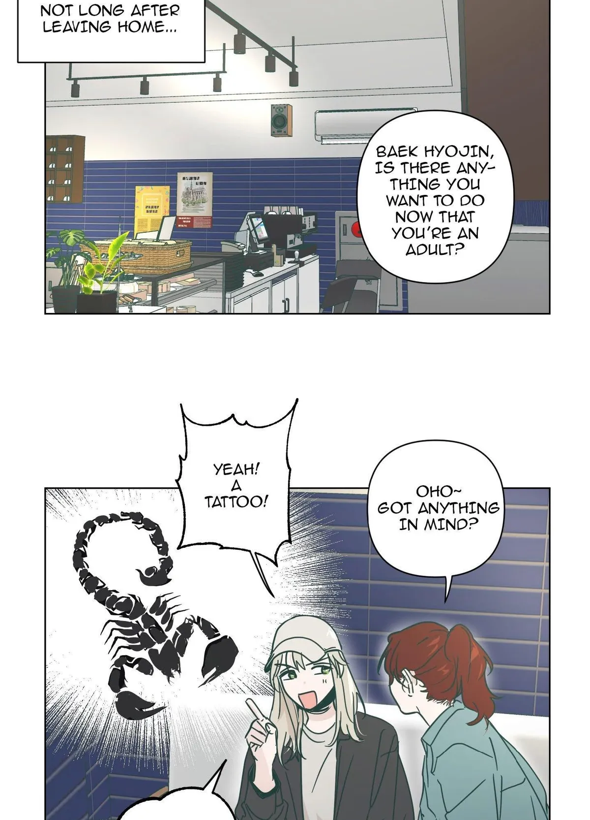 Happiness Rides a Broomstick Chapter 52.5 page 27 - 