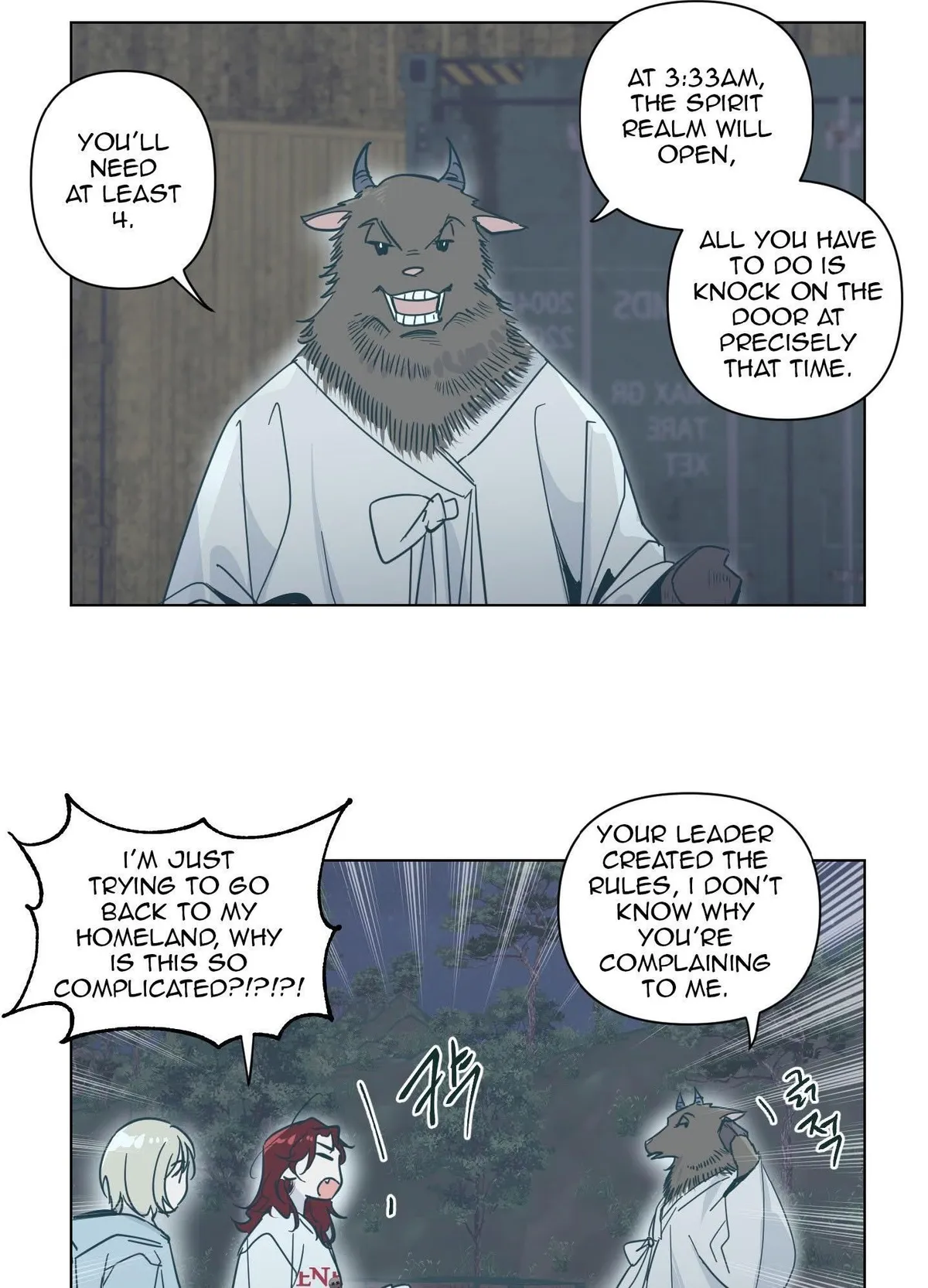 Happiness Rides a Broomstick Chapter 52.5 page 4 - 