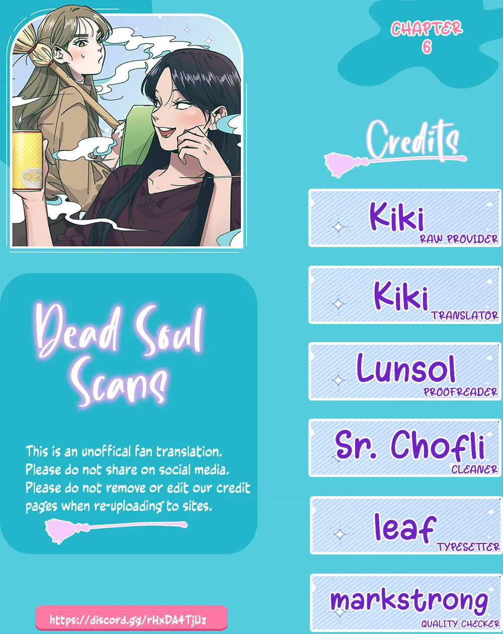 Happiness Rides a Broomstick Chapter 6 page 1 - 