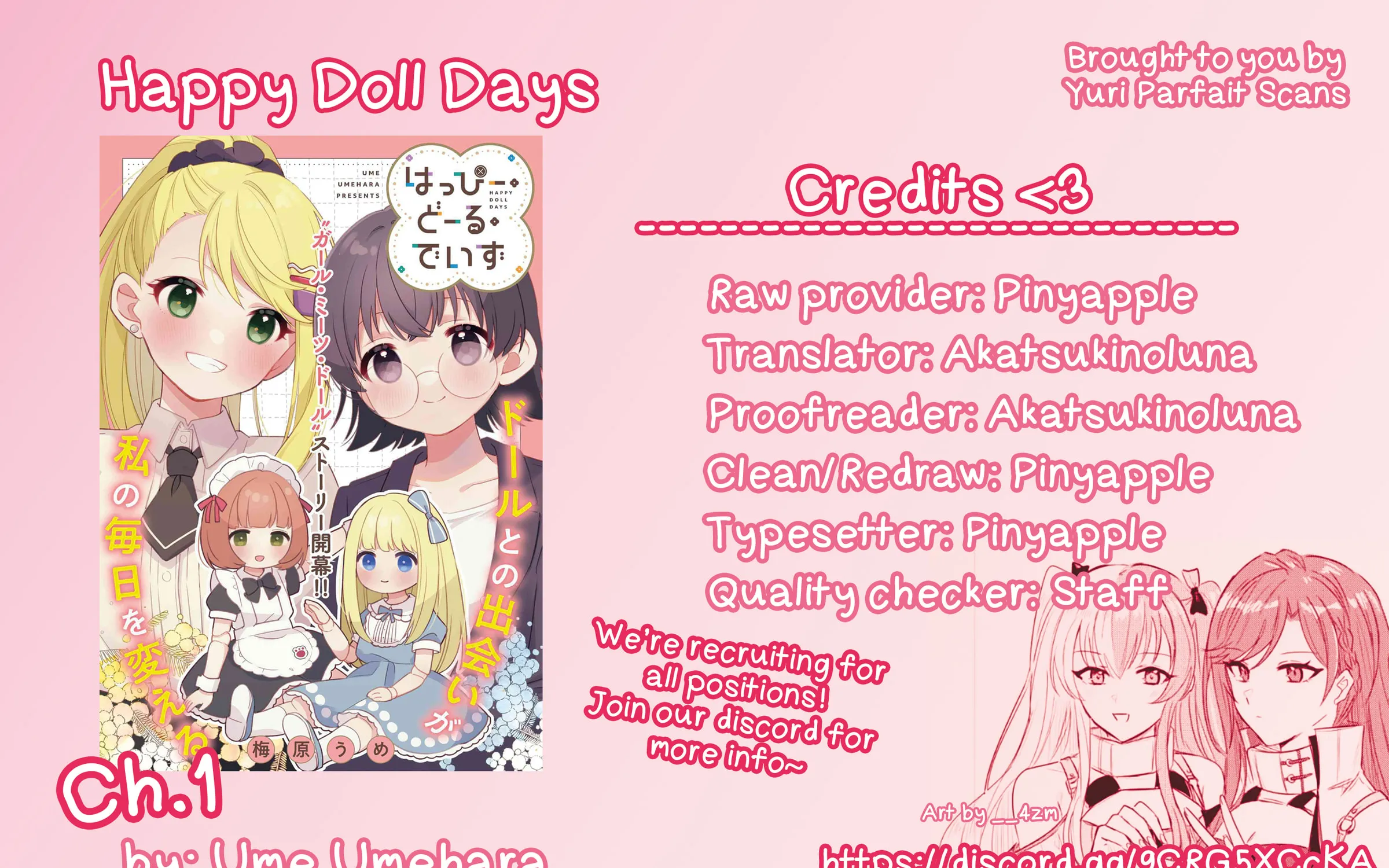 Happy Doll Days Chapter 1 page 1 - 