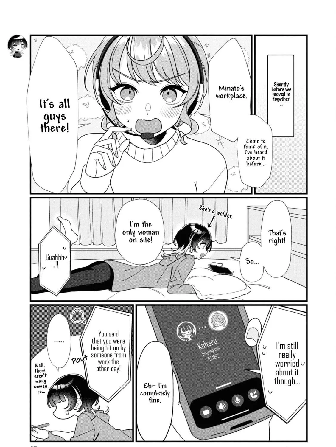 Happy Life with My Girlfriend Chapter 6 page 9 - 