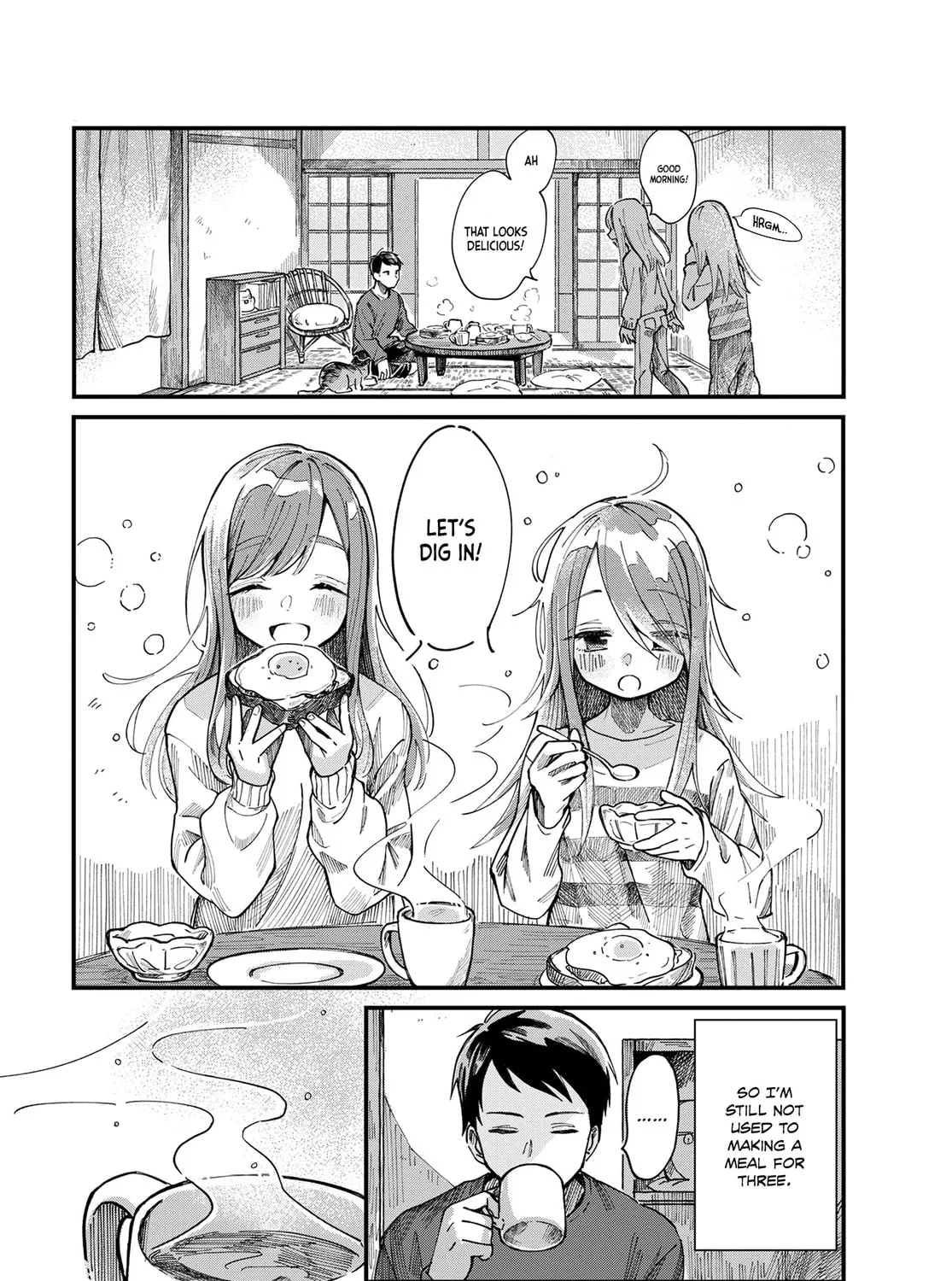 Harapeko Oyako to Motokare Yanushi Chapter 1 page 3 - 