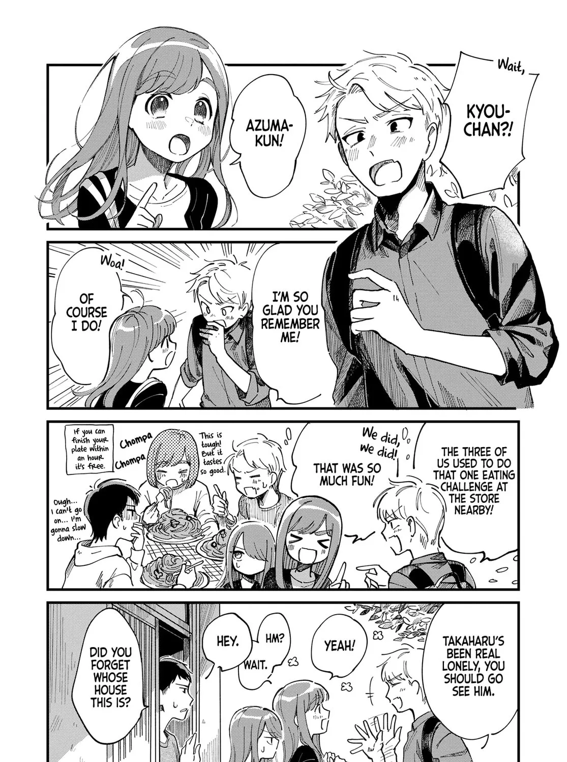Harapeko Oyako to Motokare Yanushi Chapter 3 page 3 - 