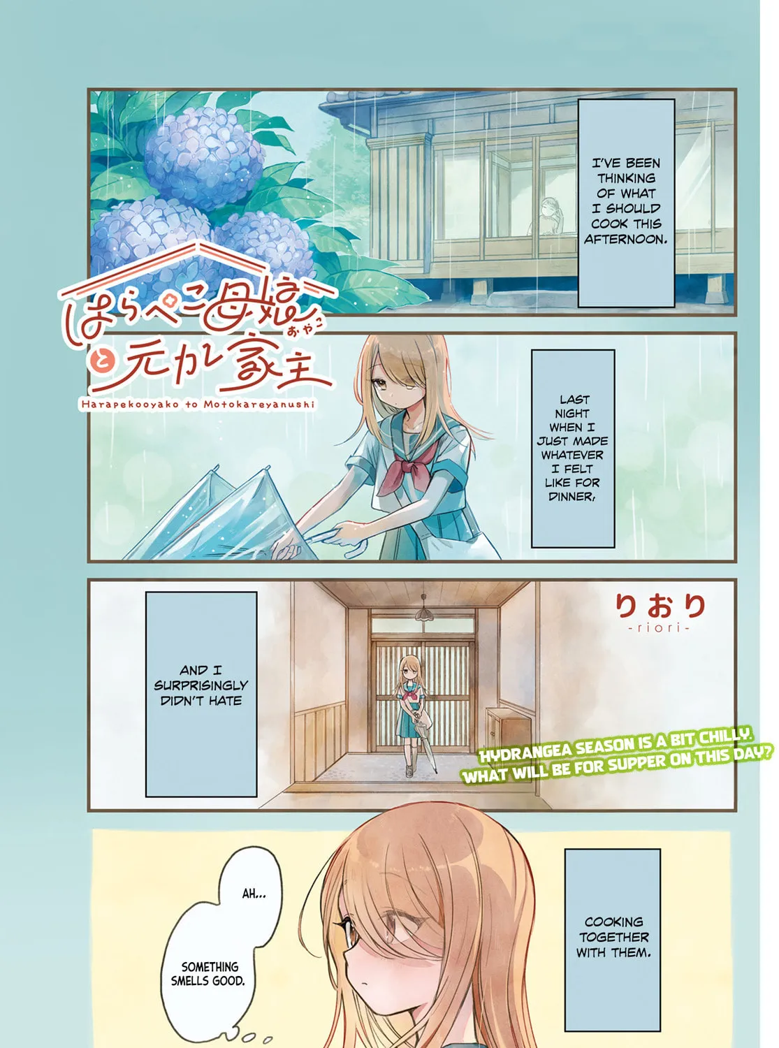 Harapeko Oyako to Motokare Yanushi Chapter 4 page 1 - 